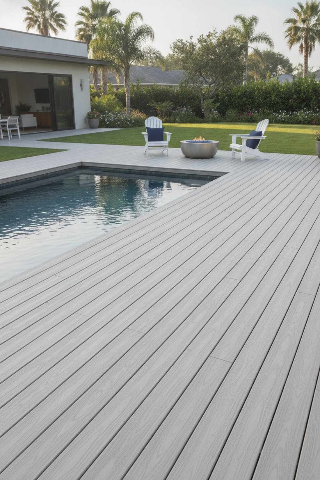 composite decking surround