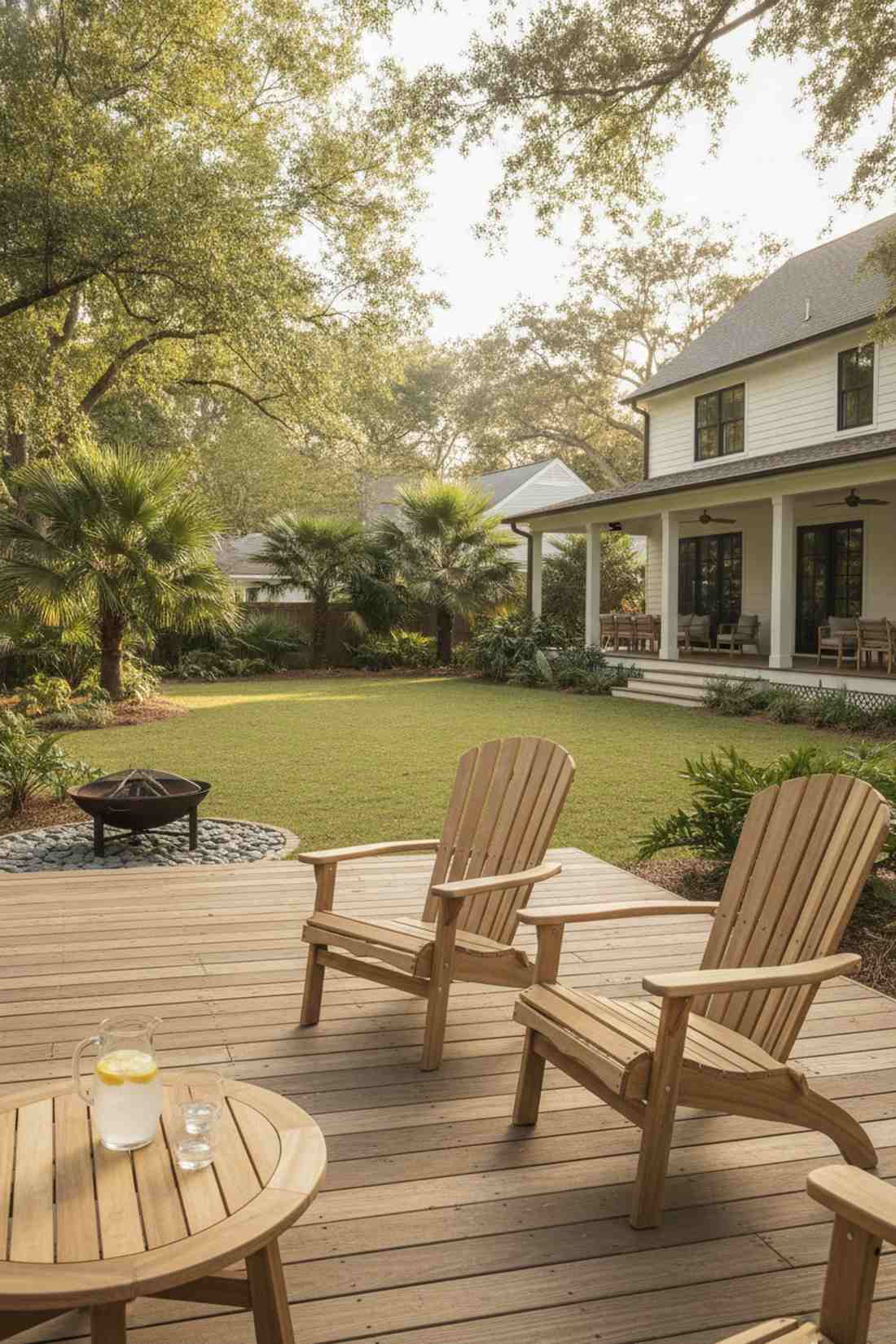 contoured teak ergonomic slat seats