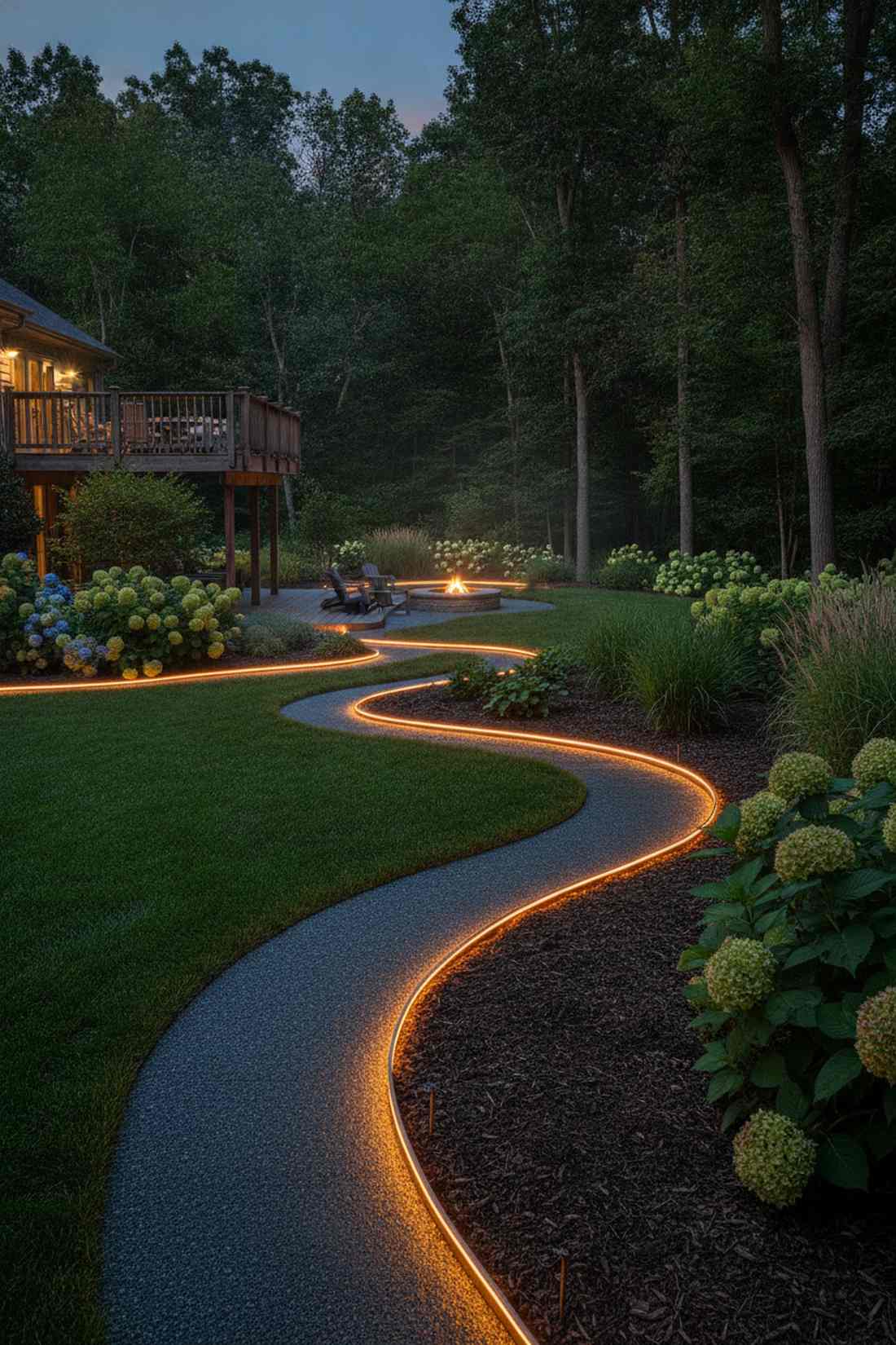 curved path following