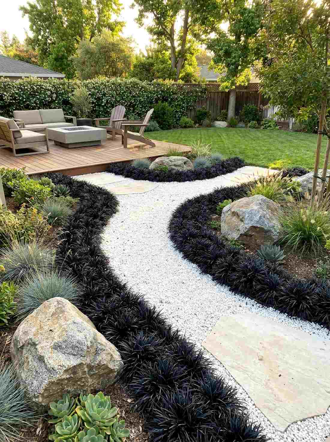 dwarf mondo grass edging