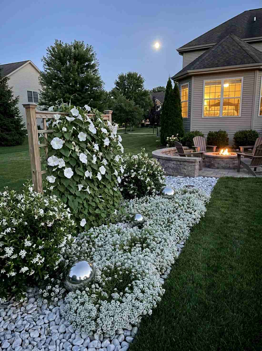 evening scent moon garden