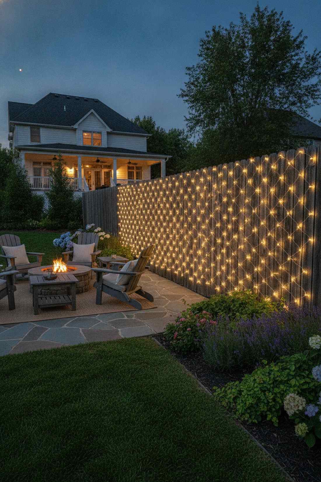 fence weave backdrop