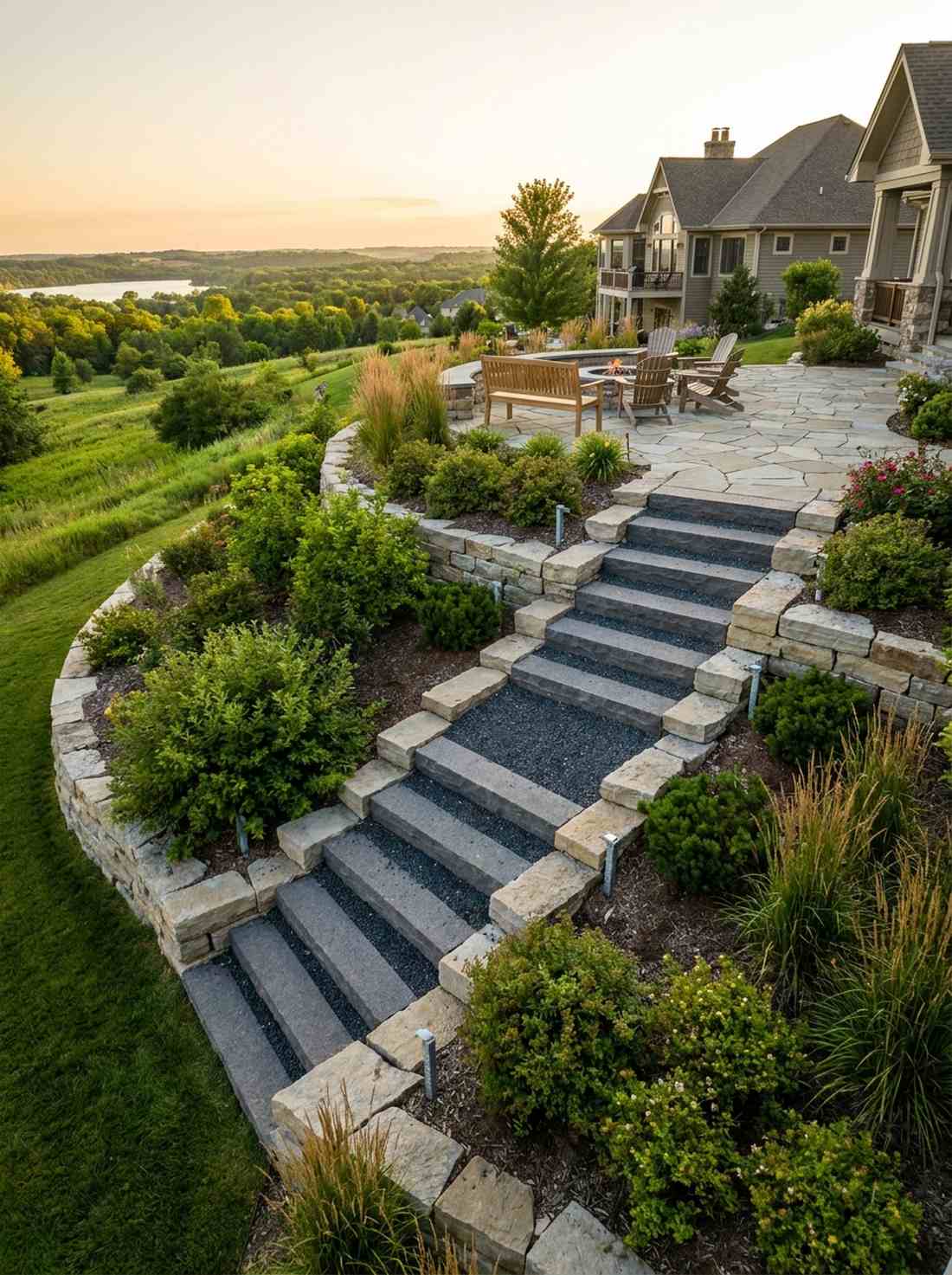 grade separated overlook