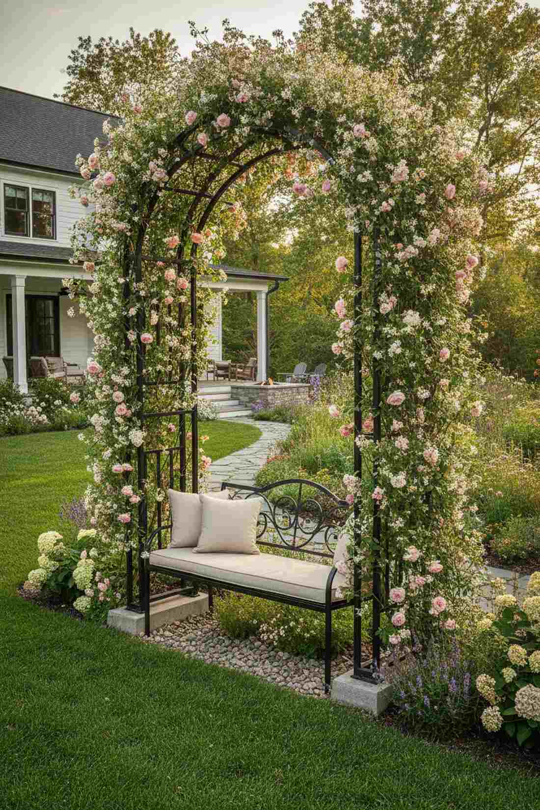 iron arbor bench gateway