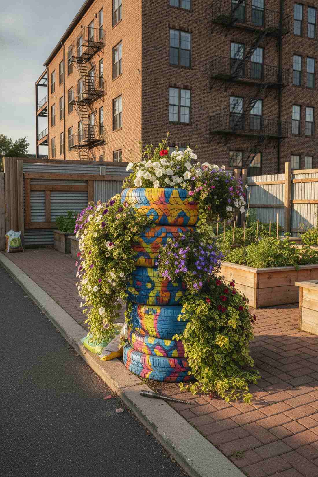 ladder style pot display