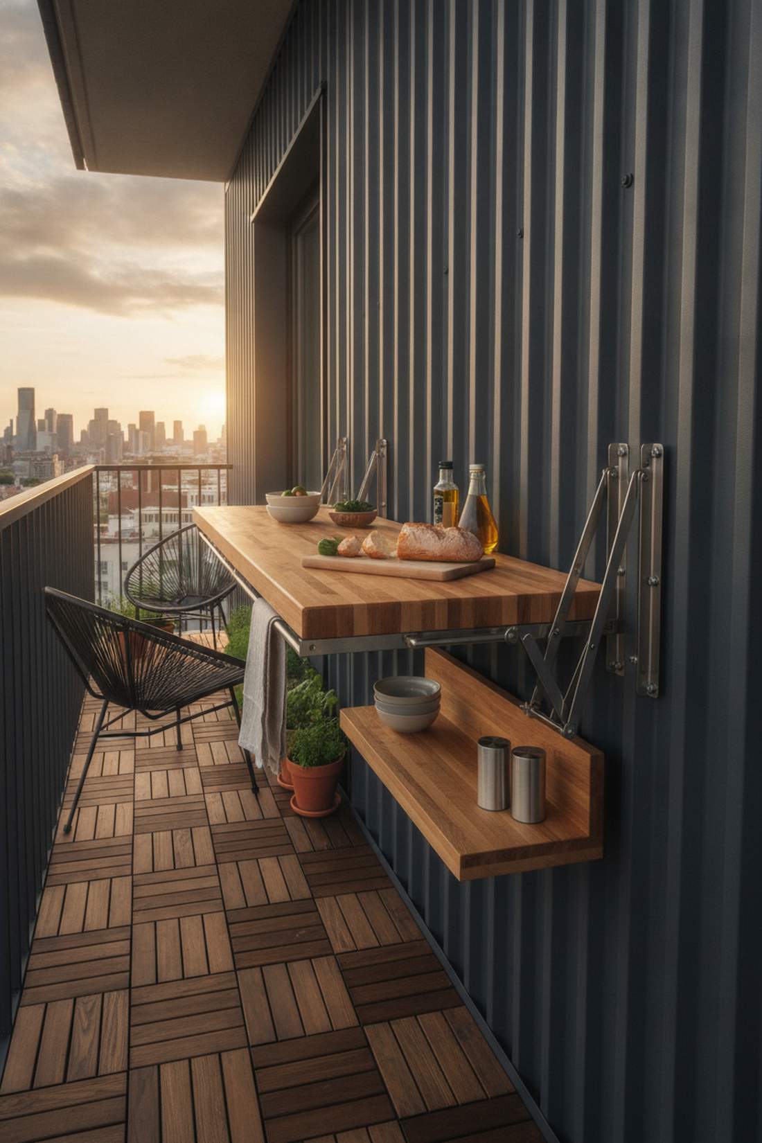 murphy fold down kitchen
