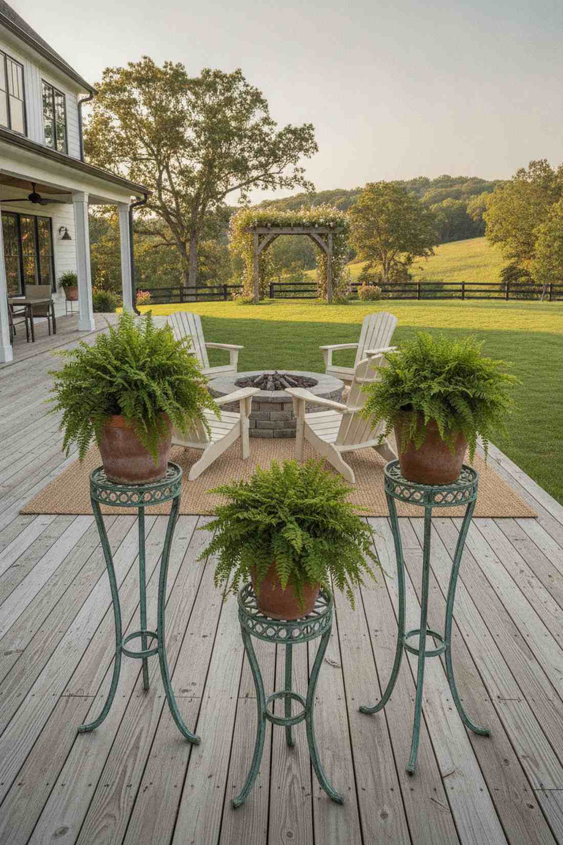 regency style plant stand