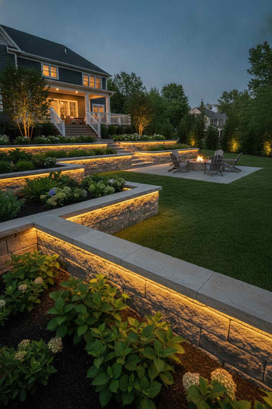 retaining wall cap mounting