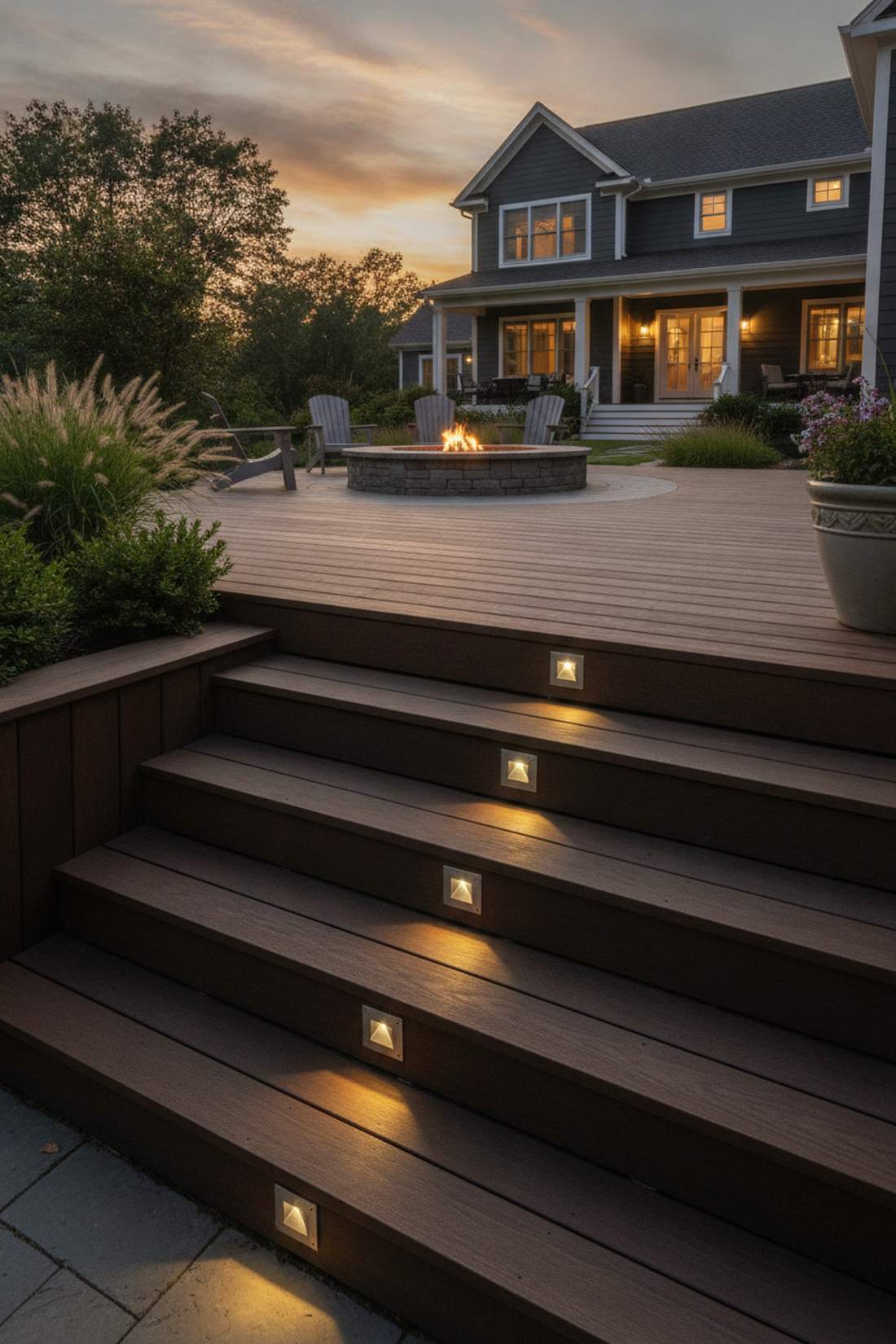 solar step markers