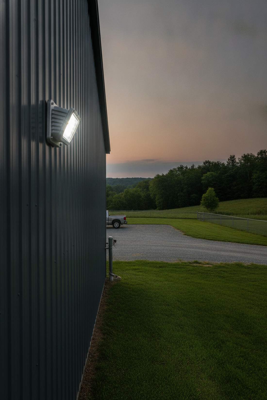 solar wall pack commercial grade