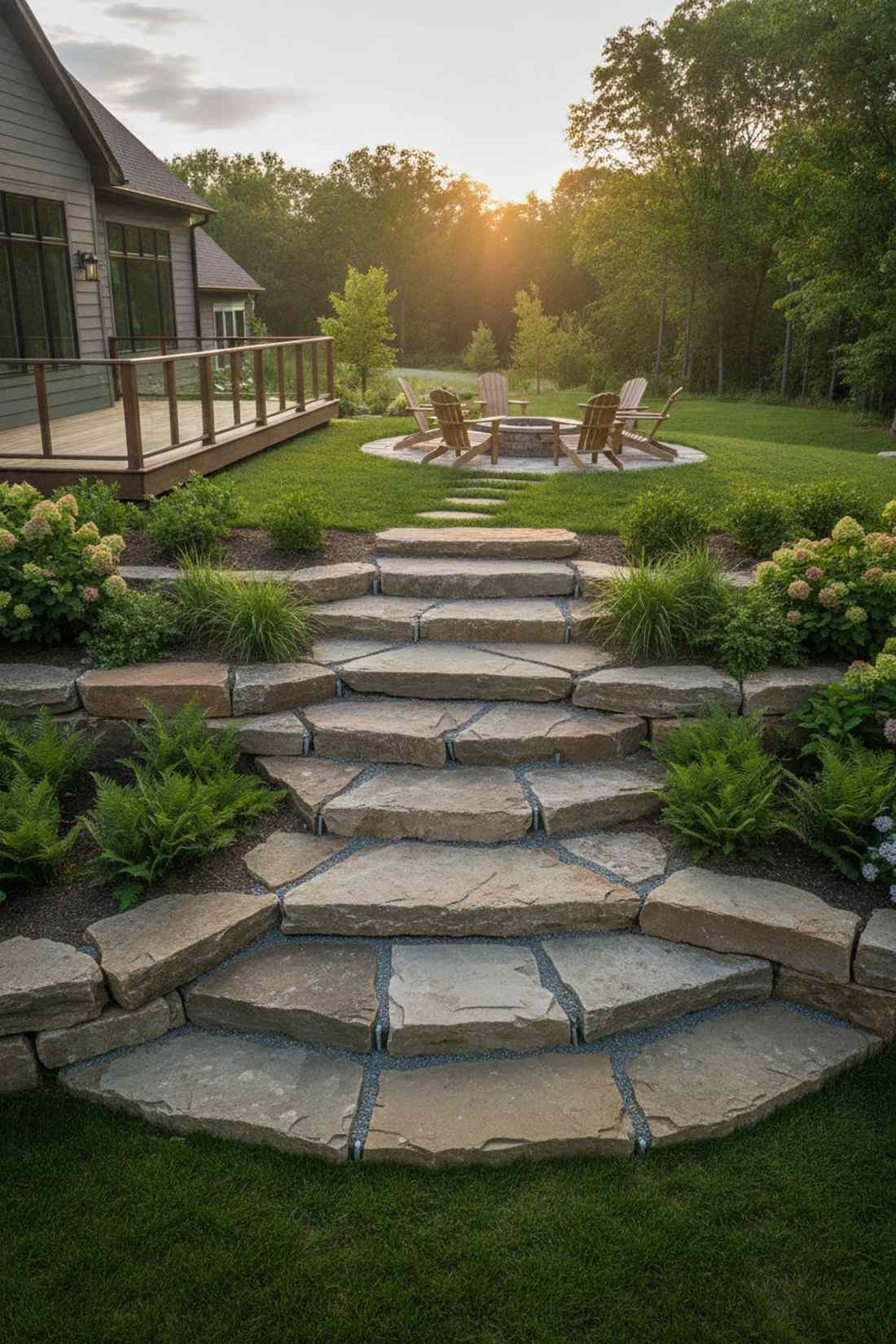 stacked stone platforms