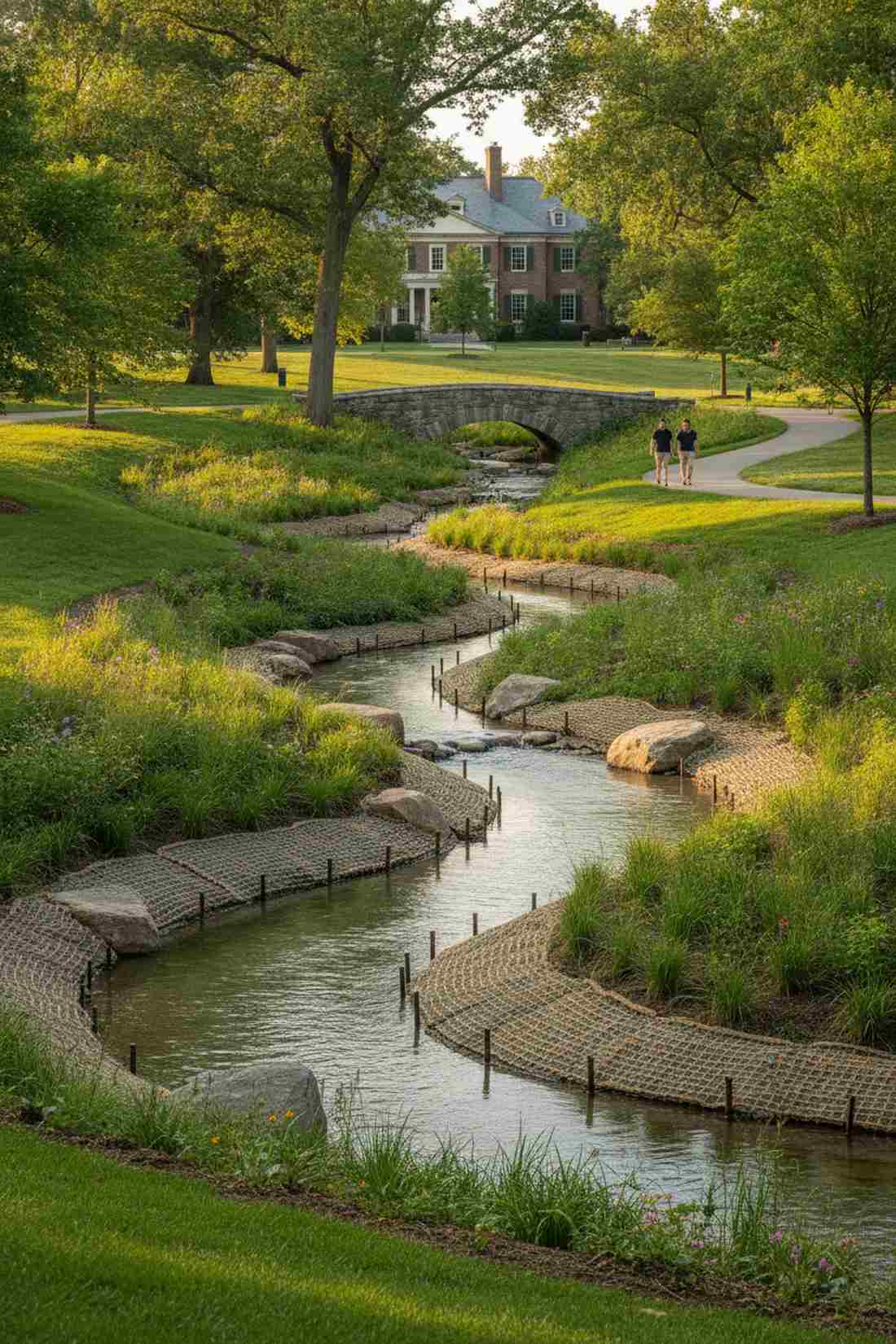 stream daylighting restoration