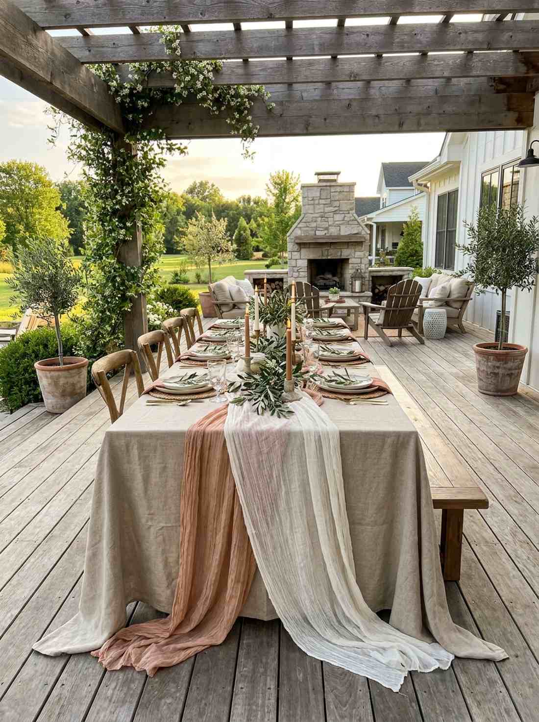 tablecloth and runner overlays