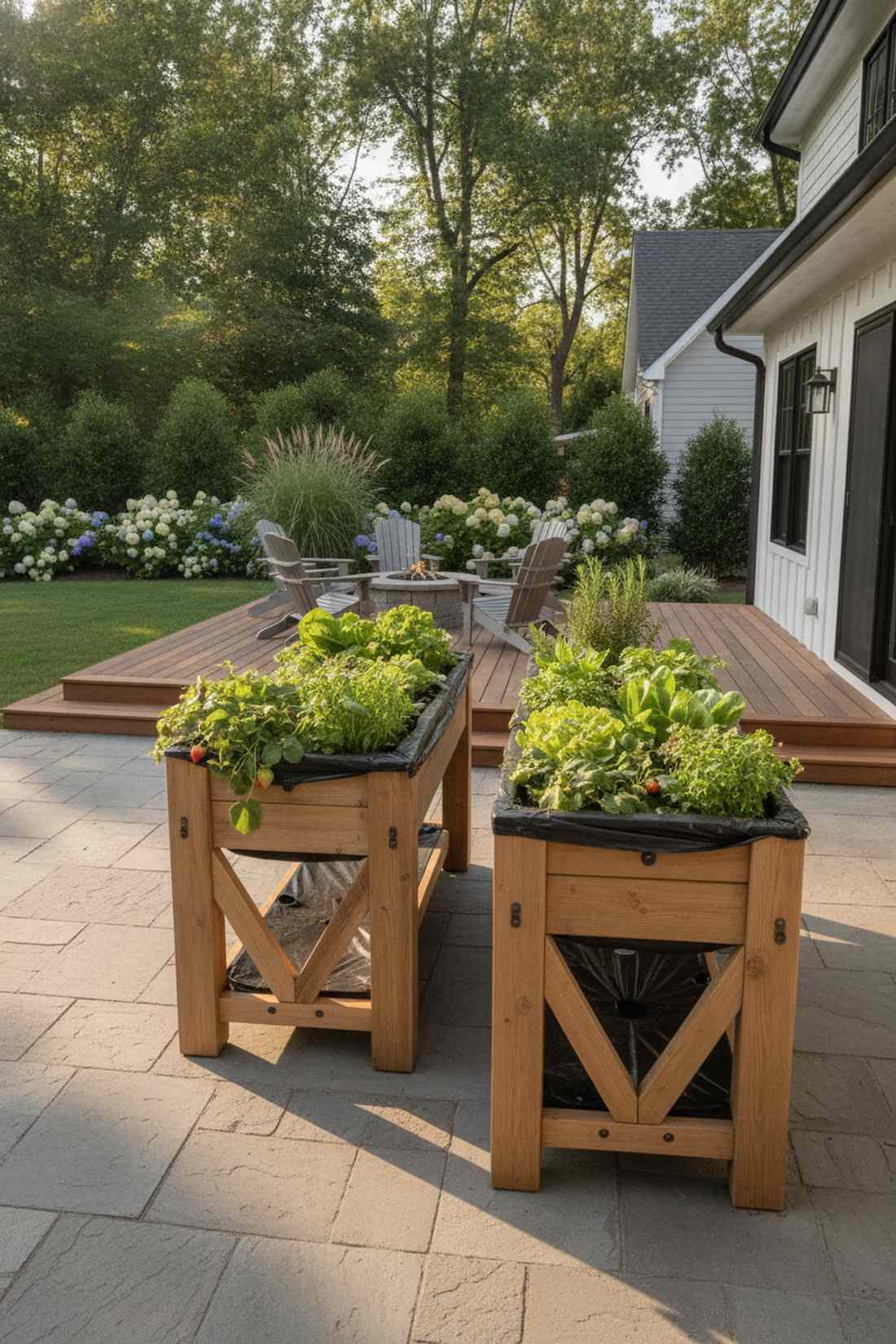 waist high raised beds
