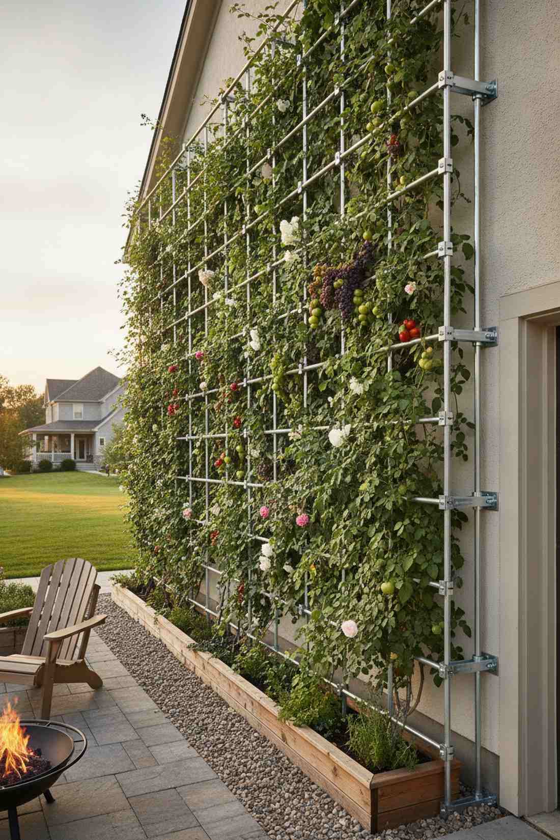 bolt together trellis frameworks