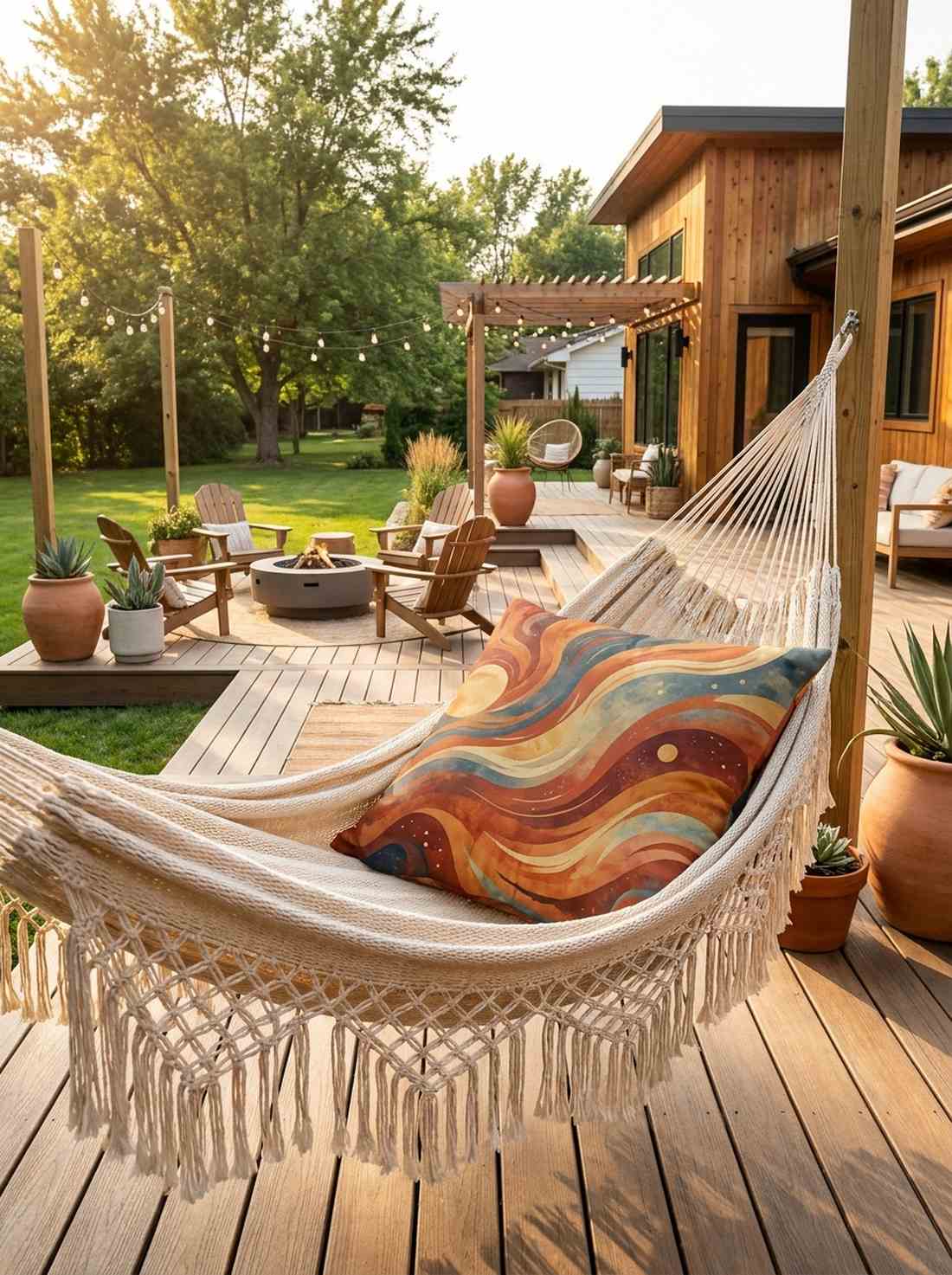 burnt orange sunrise print