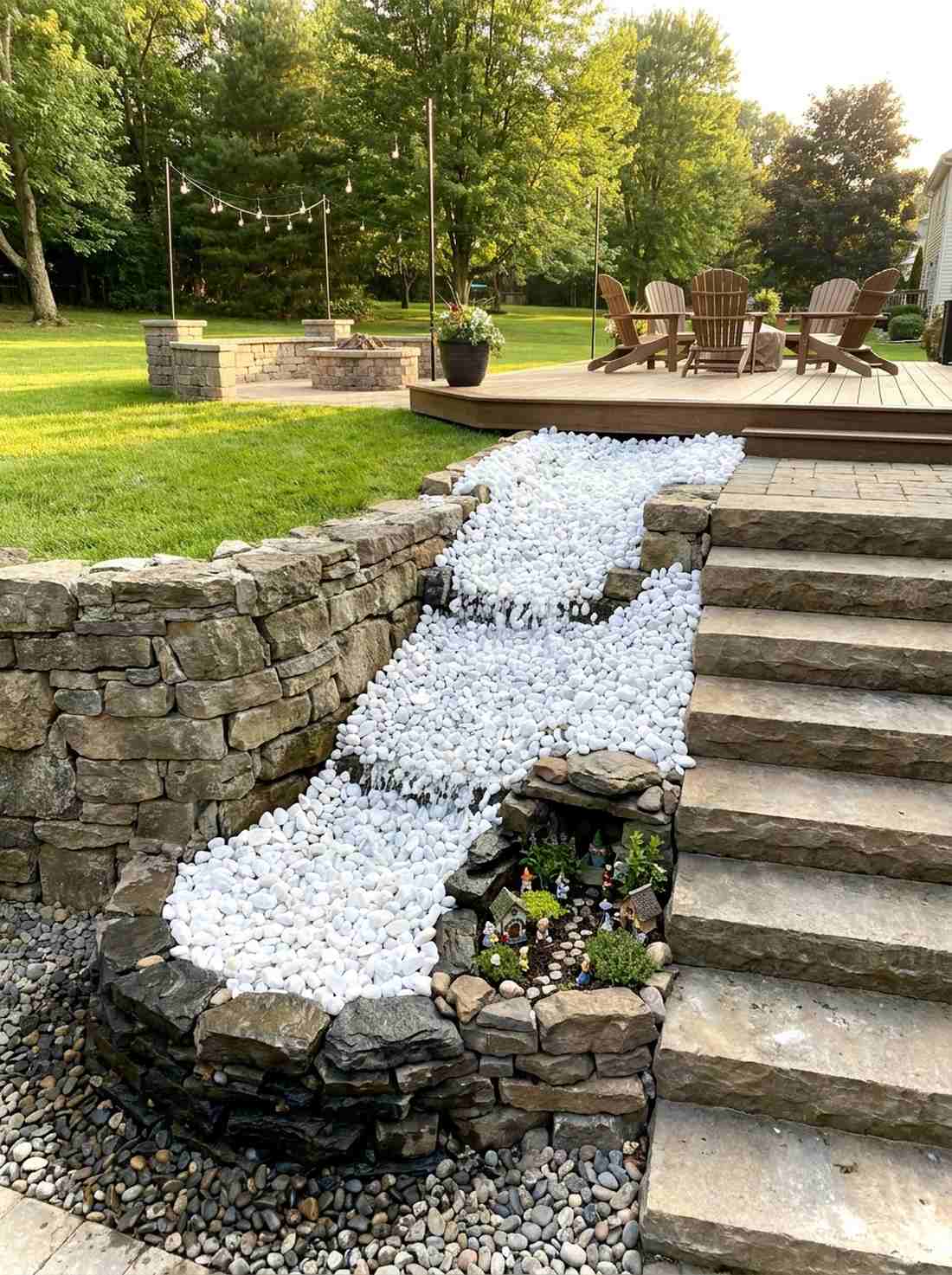 cascade over ledge
