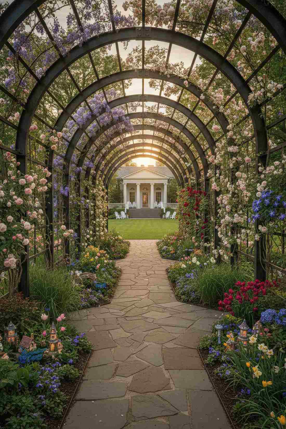cattle panel arch trellis