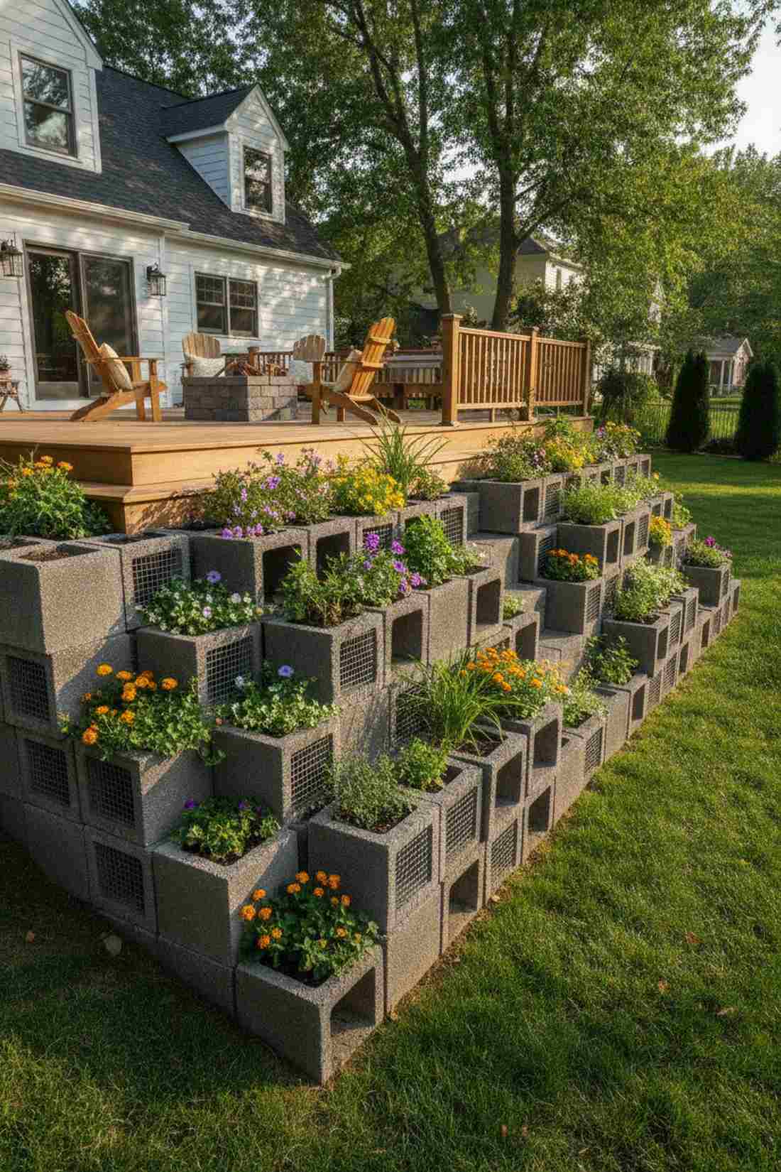 concrete block modular system