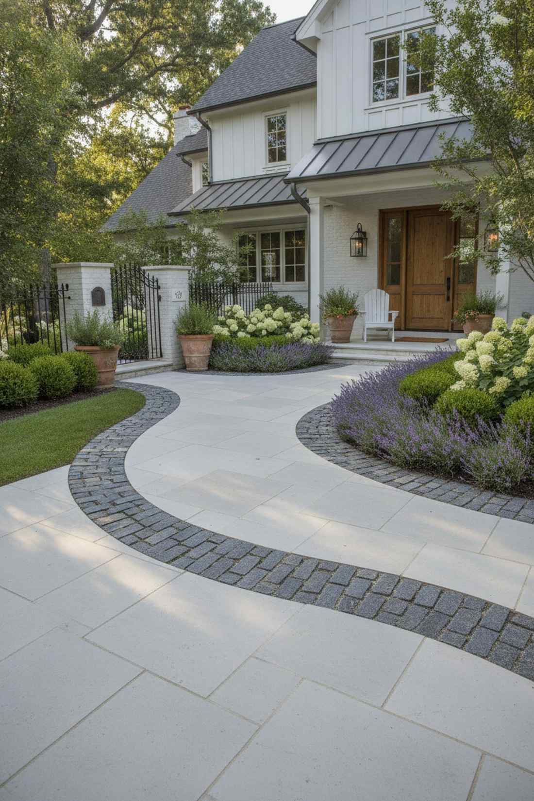 cut stone with cobblestone accents