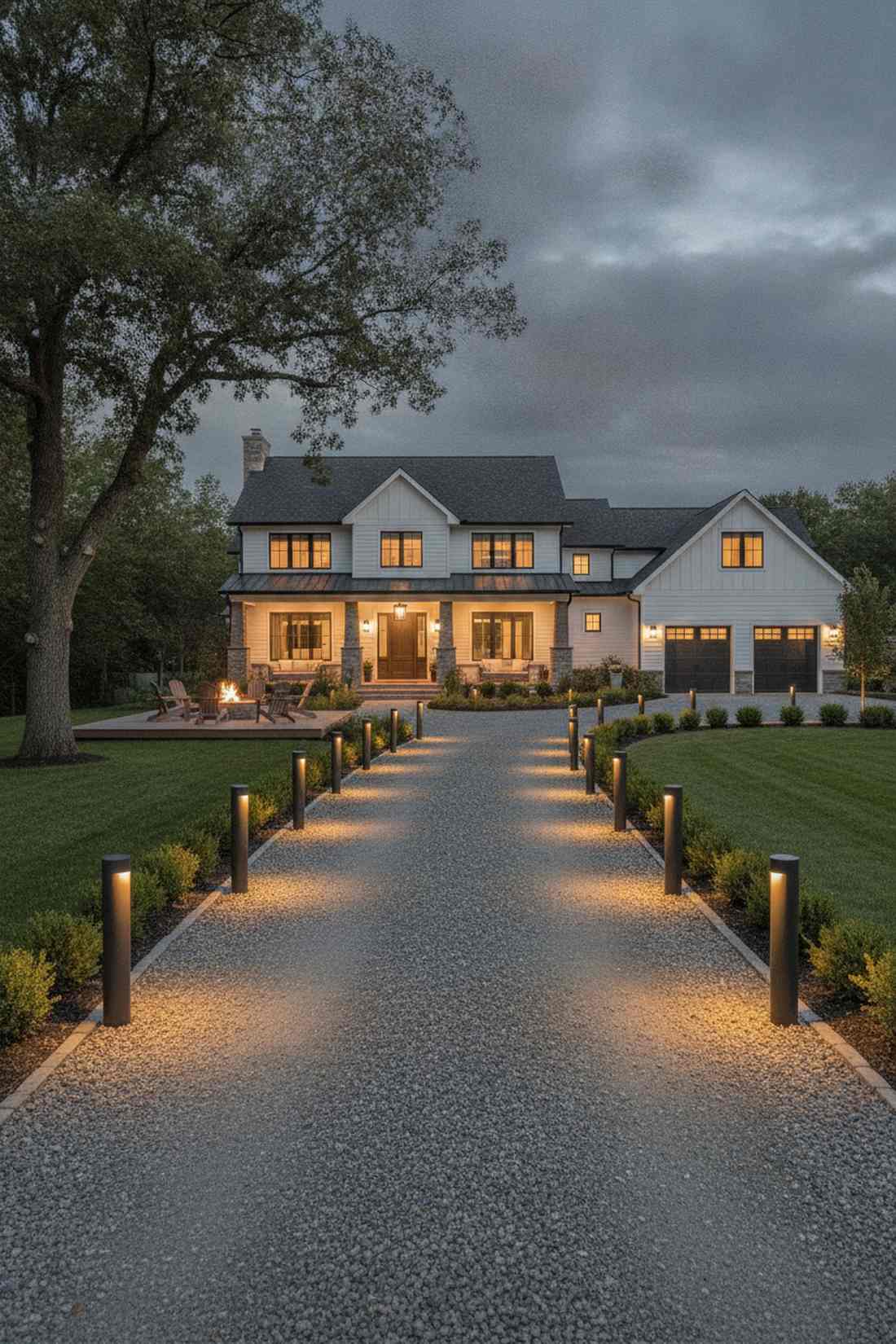 dusk to dawn photocell bollards