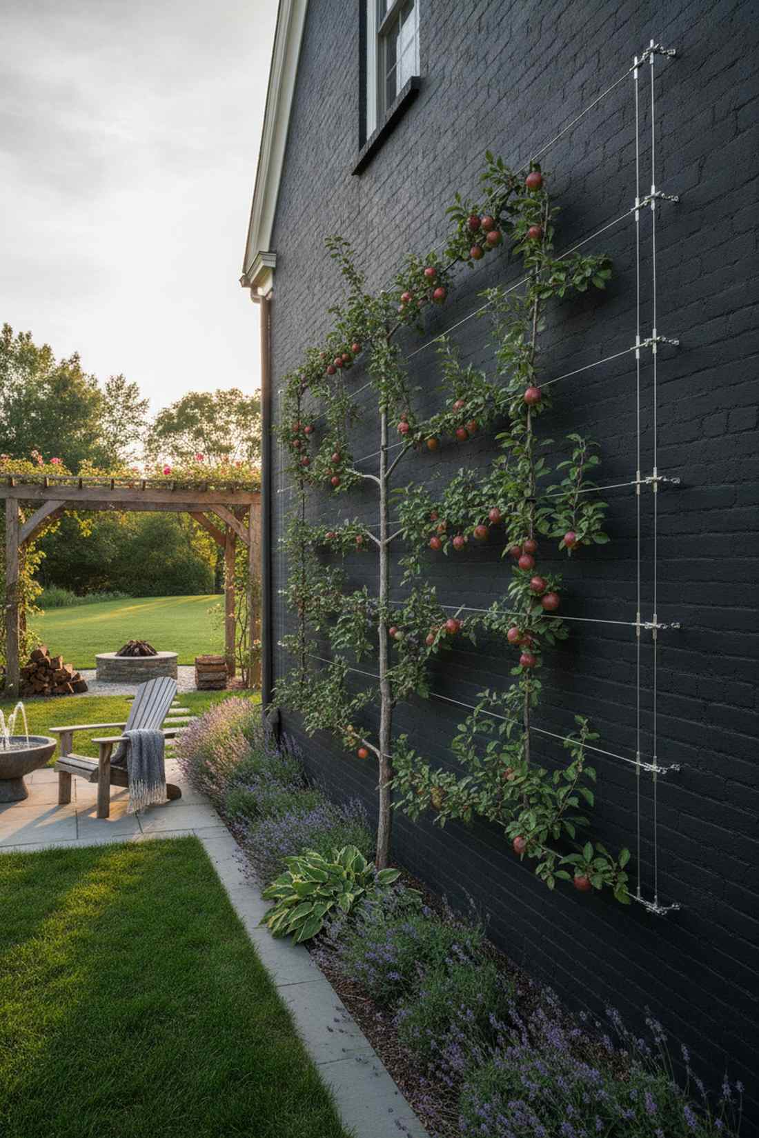 espalier fruit fence