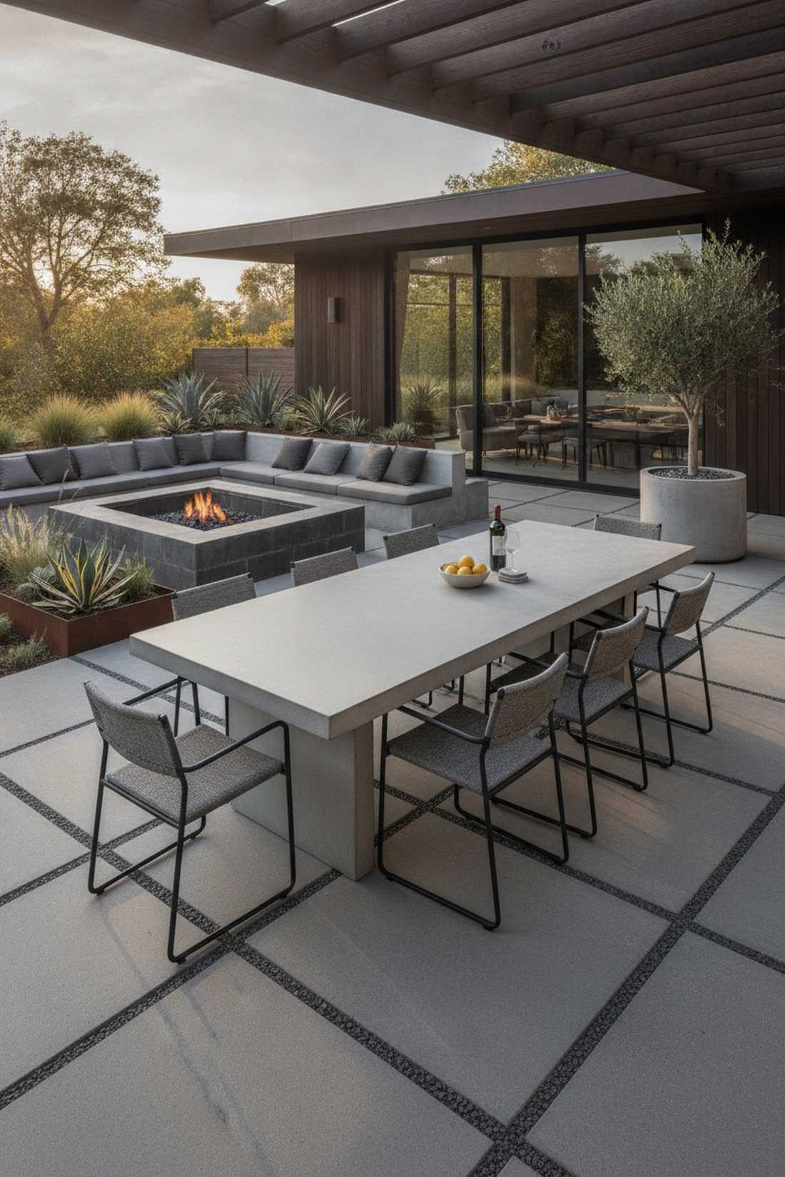 glass fiber reinforced concrete table