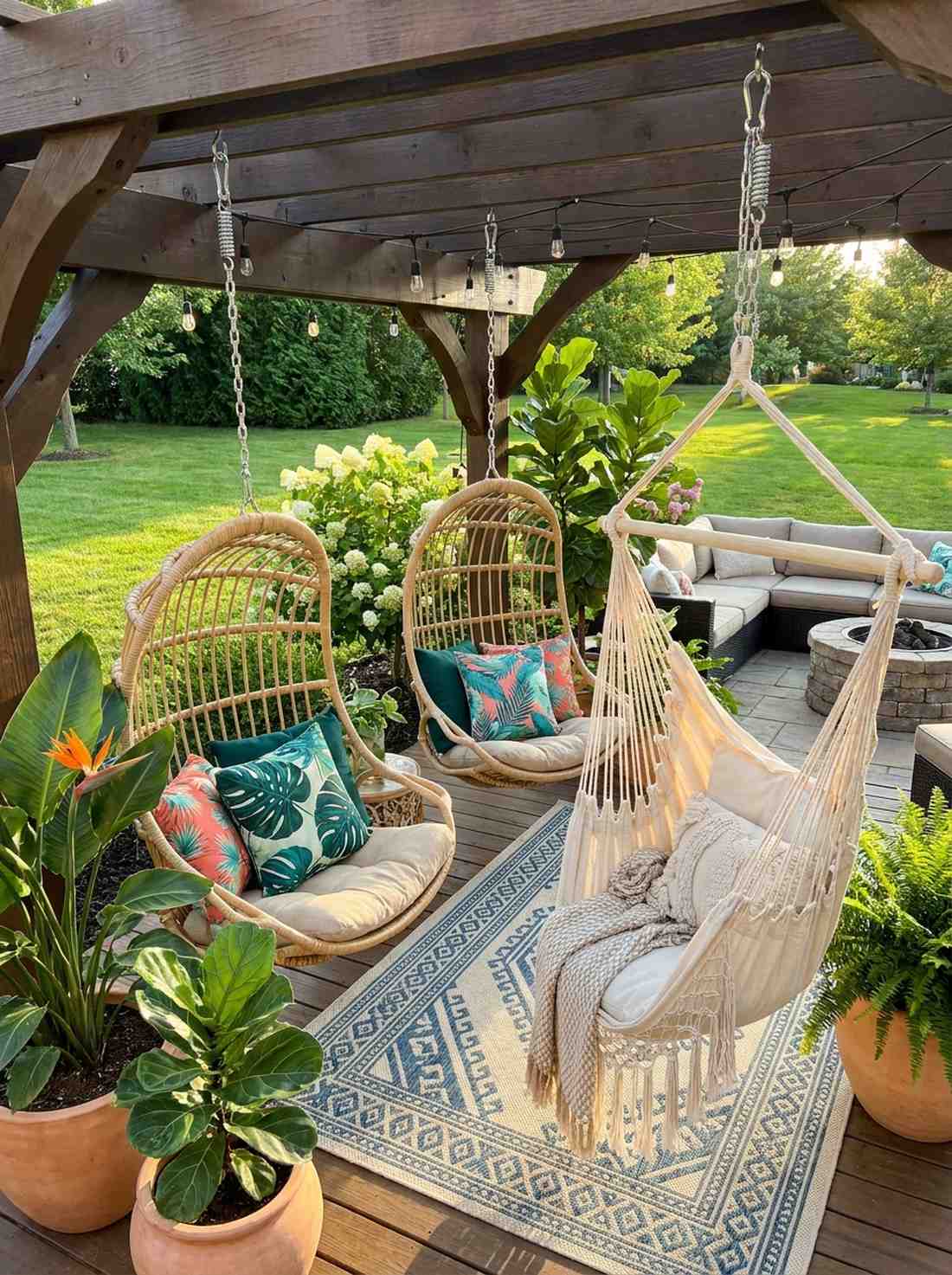 hanging chair installations