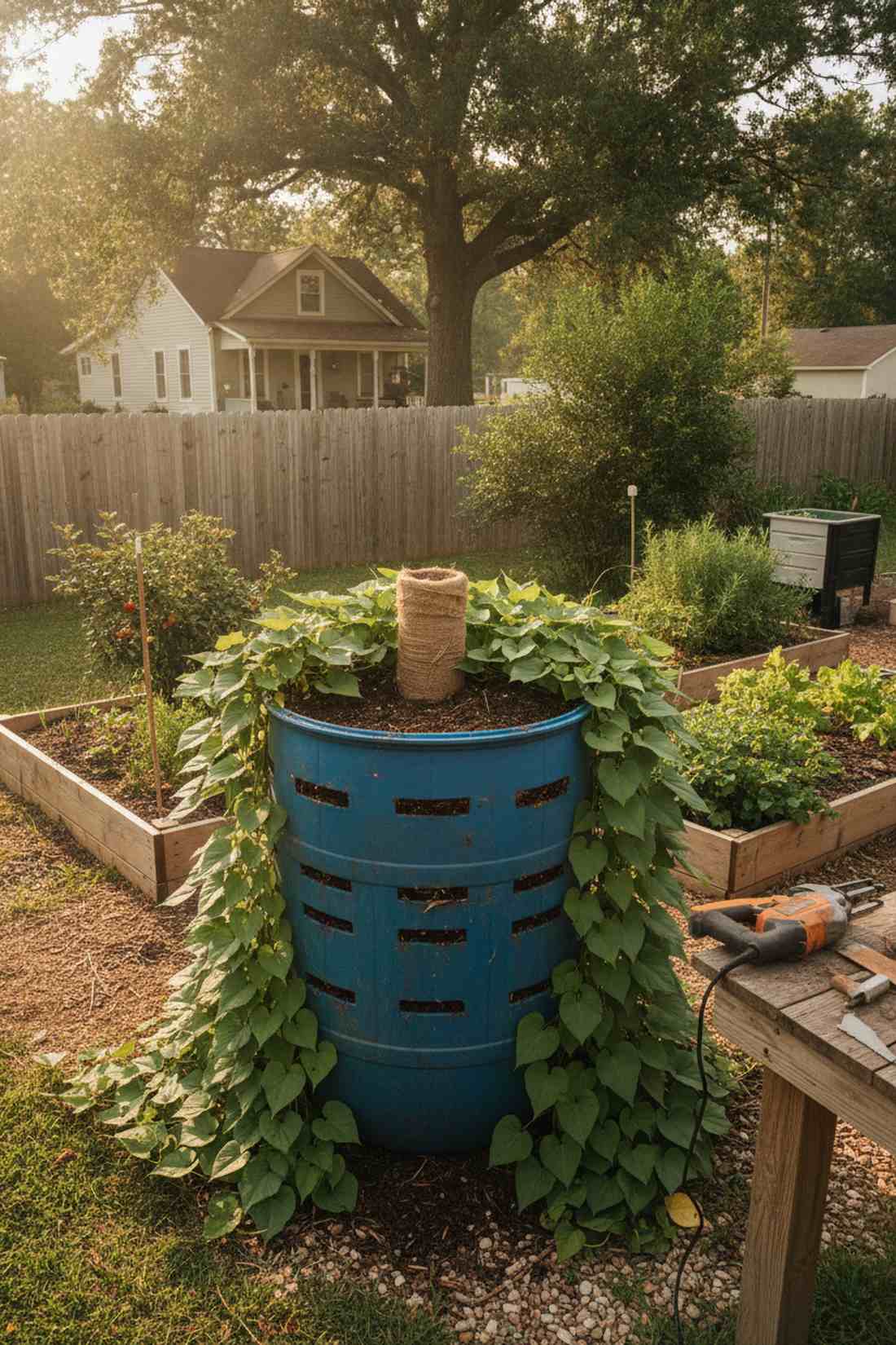 hanging tier planters