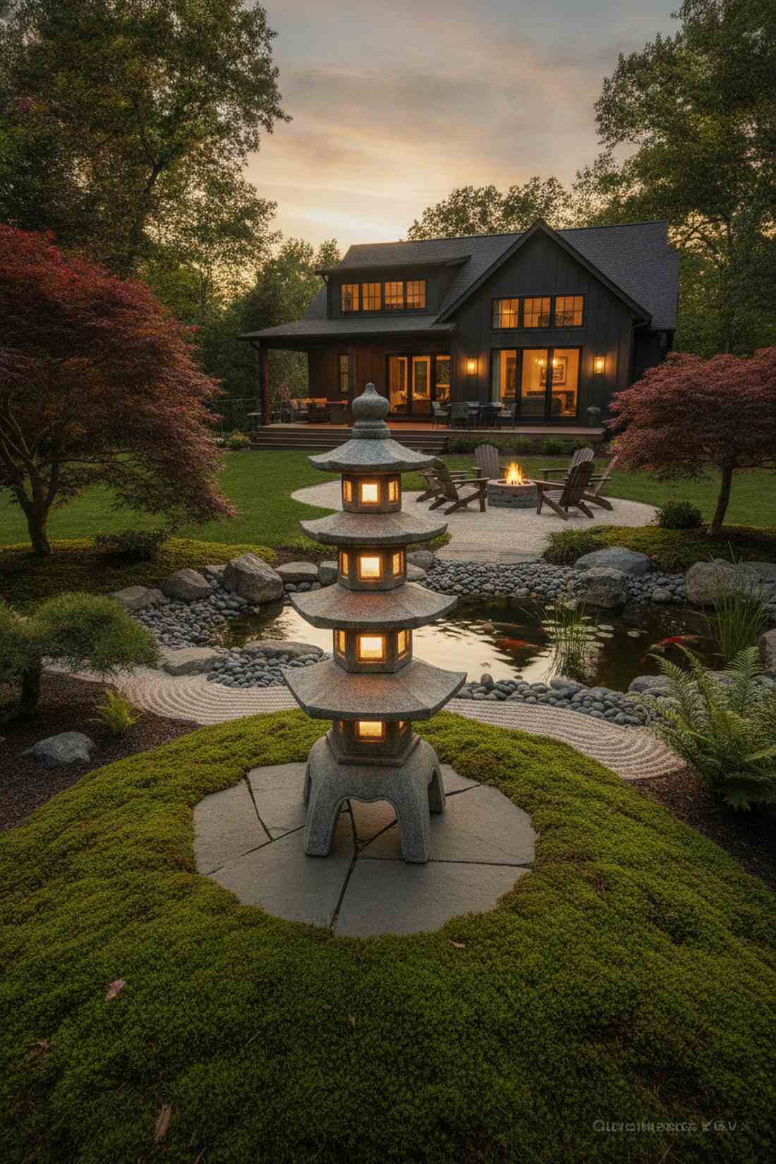 lantern pagoda structures