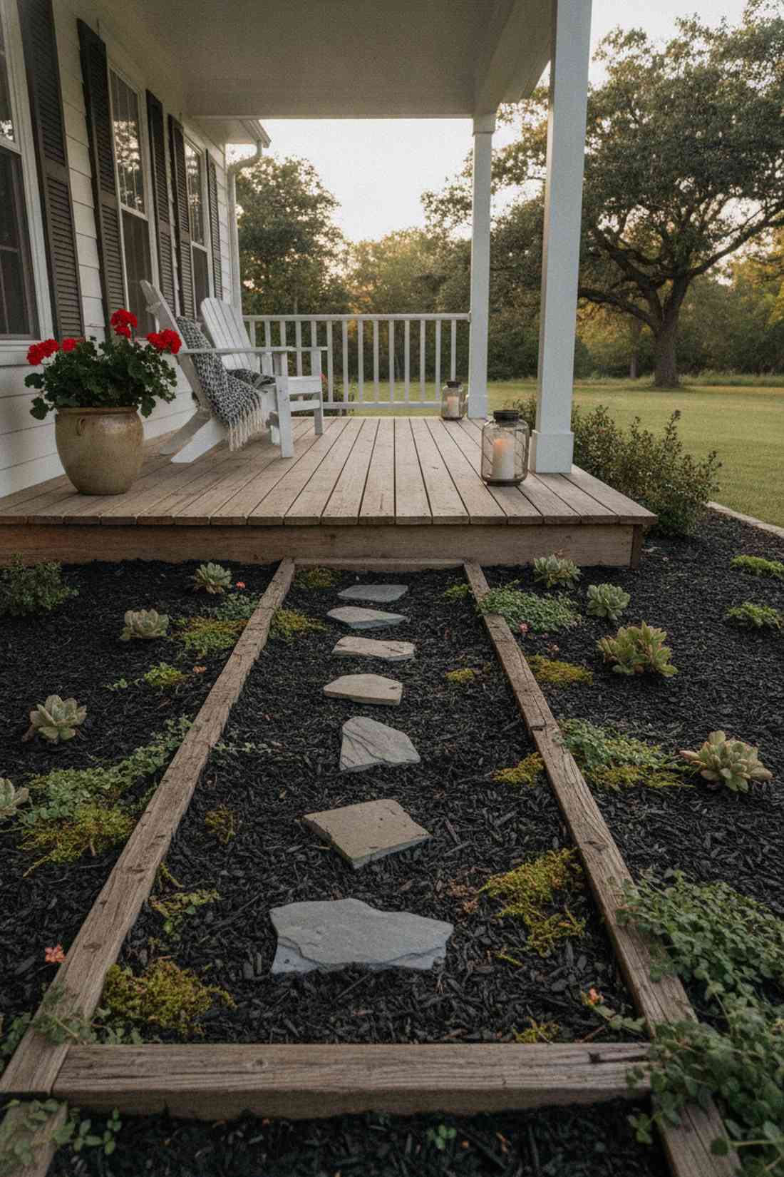 miniature stepping stone path