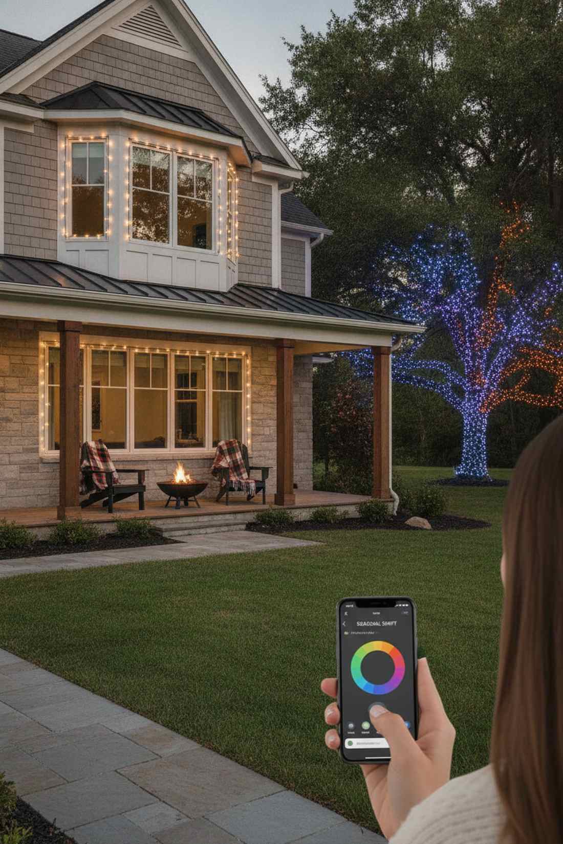 multi color seasonal shifts
