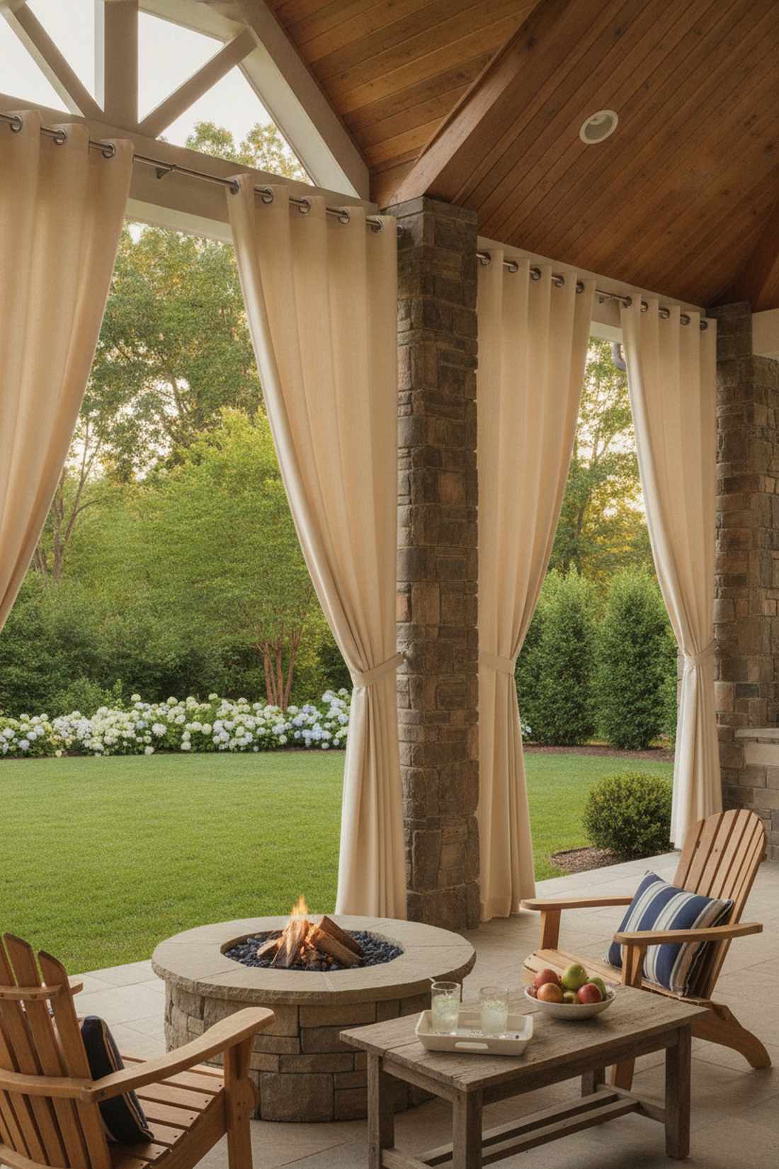 outdoor curtains