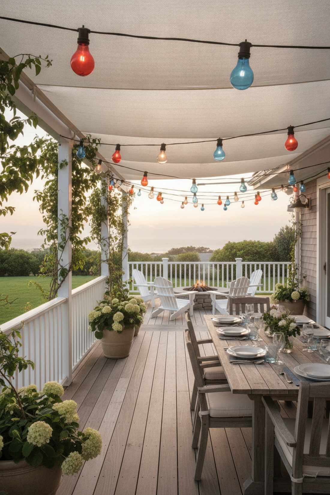patriotic string lights