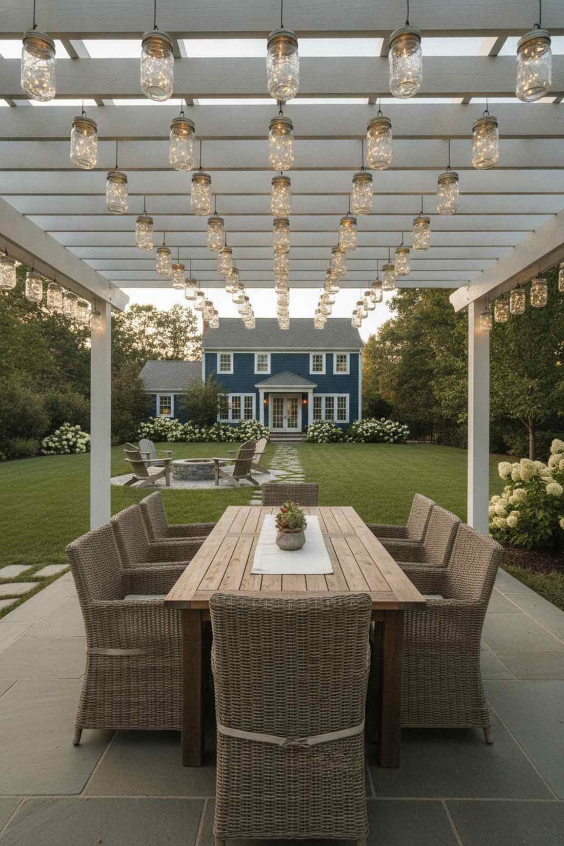 pergola overhead installation
