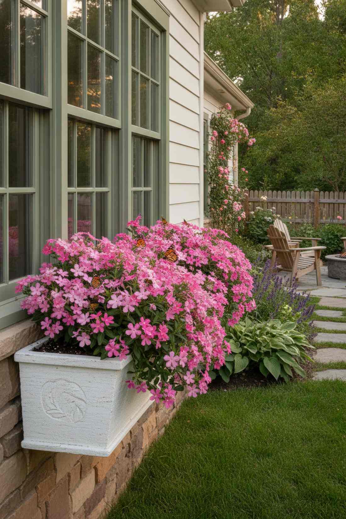 pink pentas
