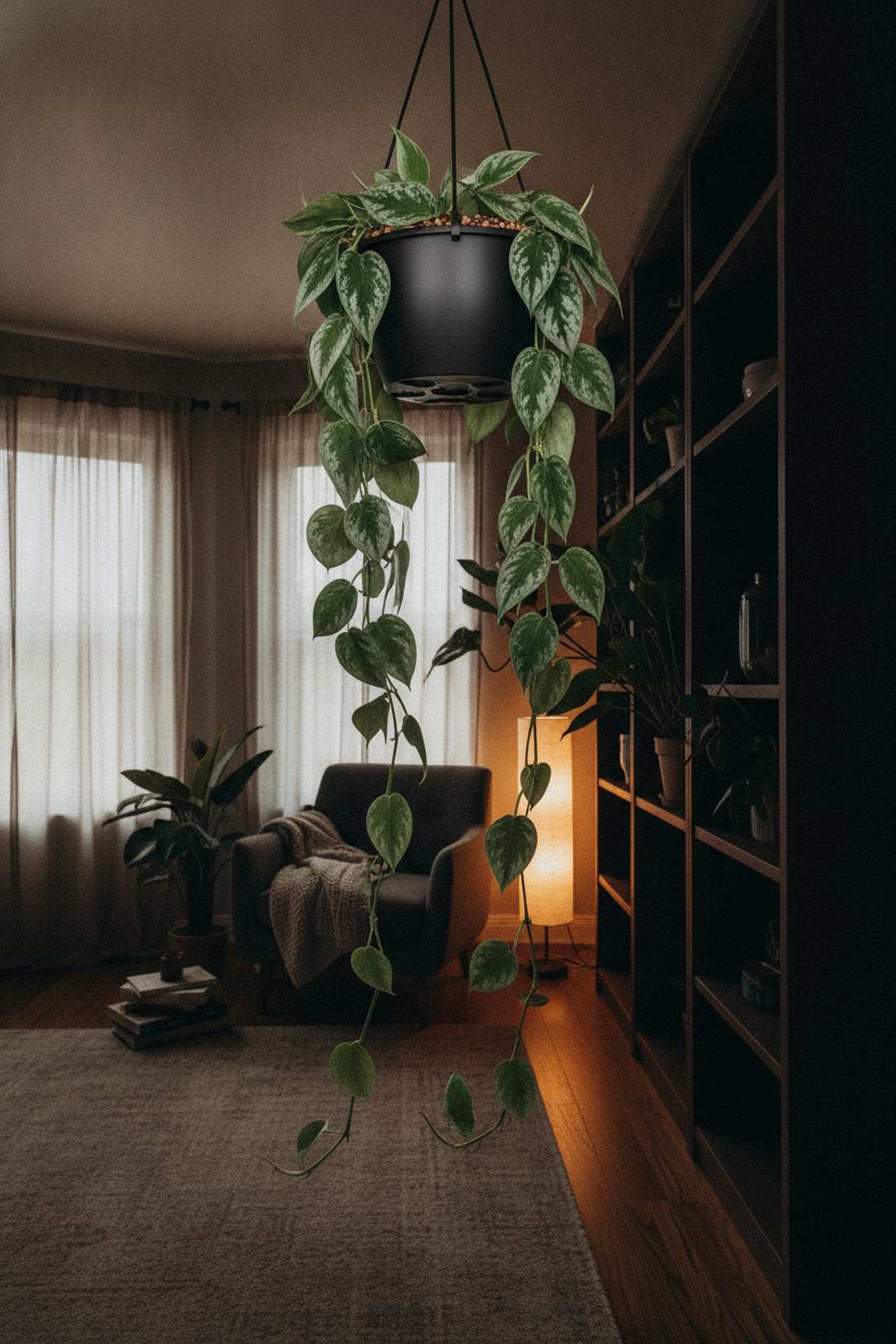 scindapsus pictus satin pothos