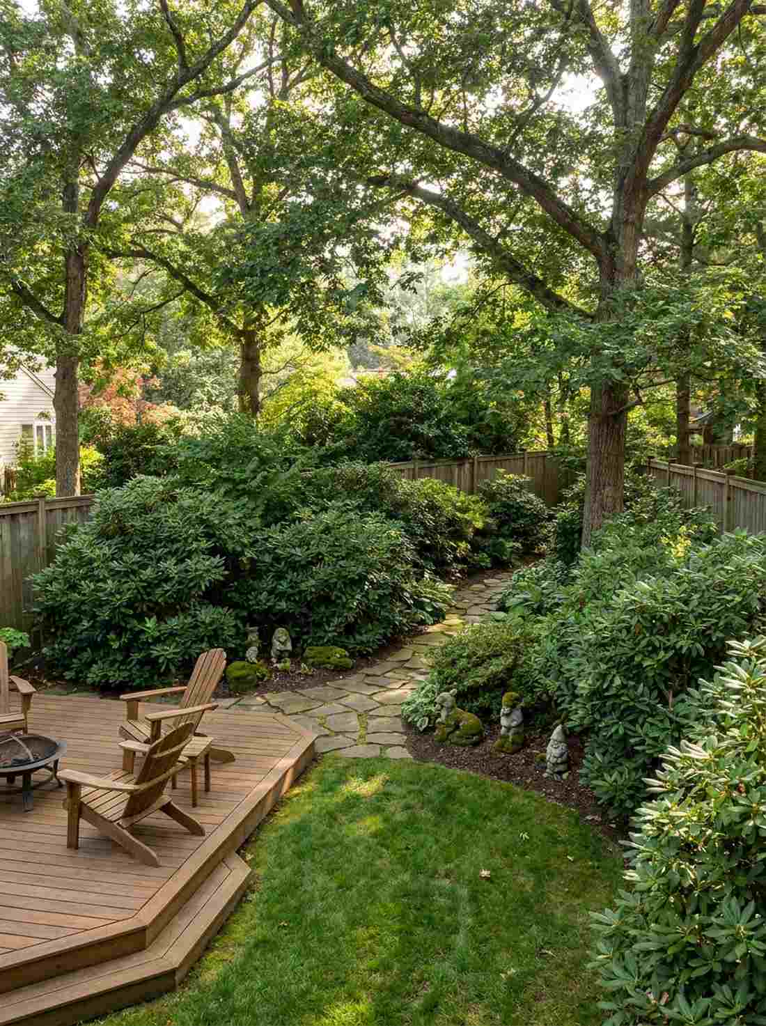 shade tolerant shrub layer