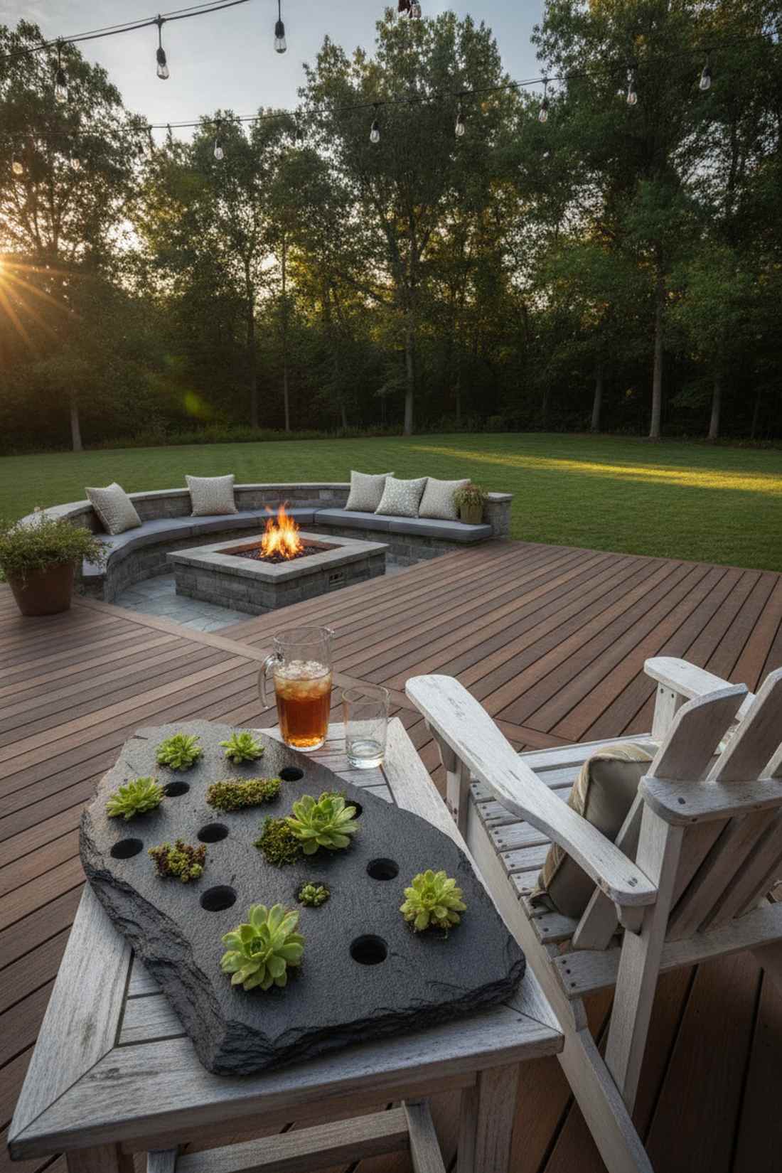 slate tile display