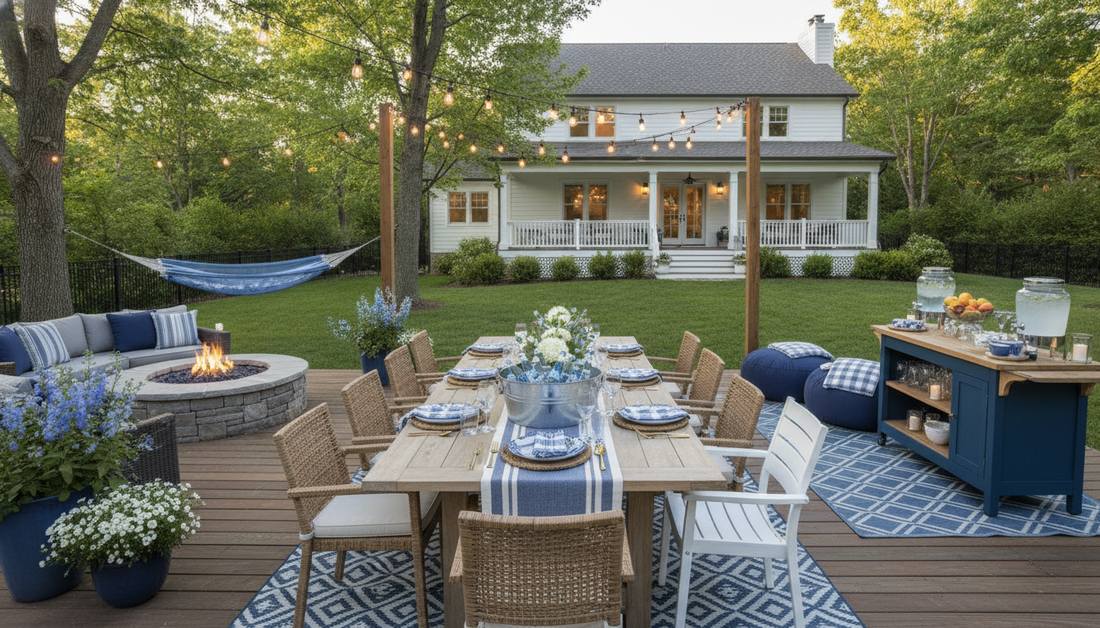 230 backyard decor for party vertical