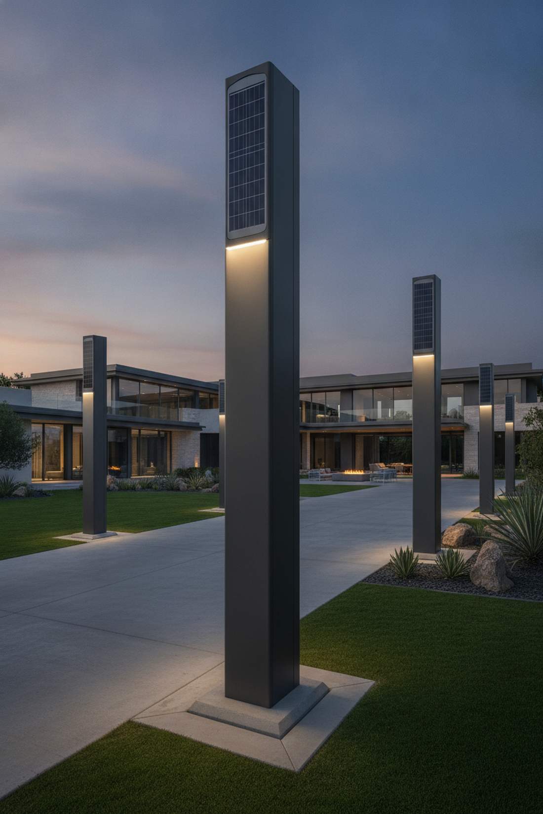 all in one smart poles