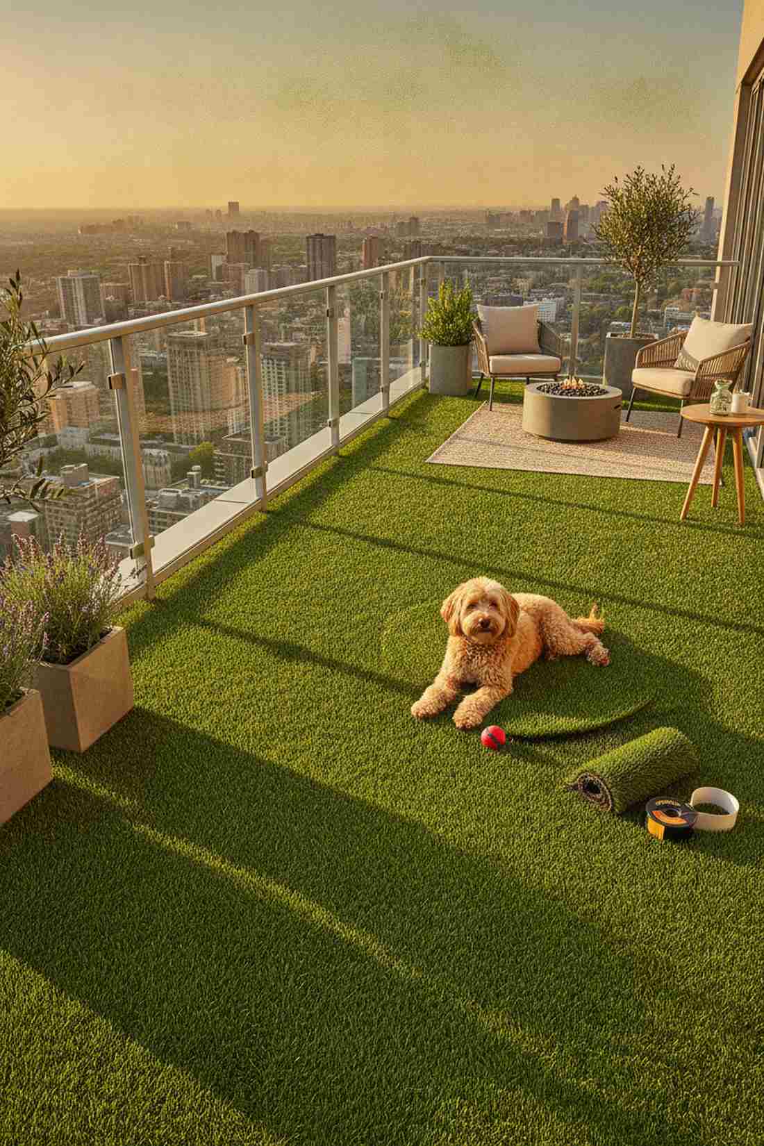 artificial turf panels