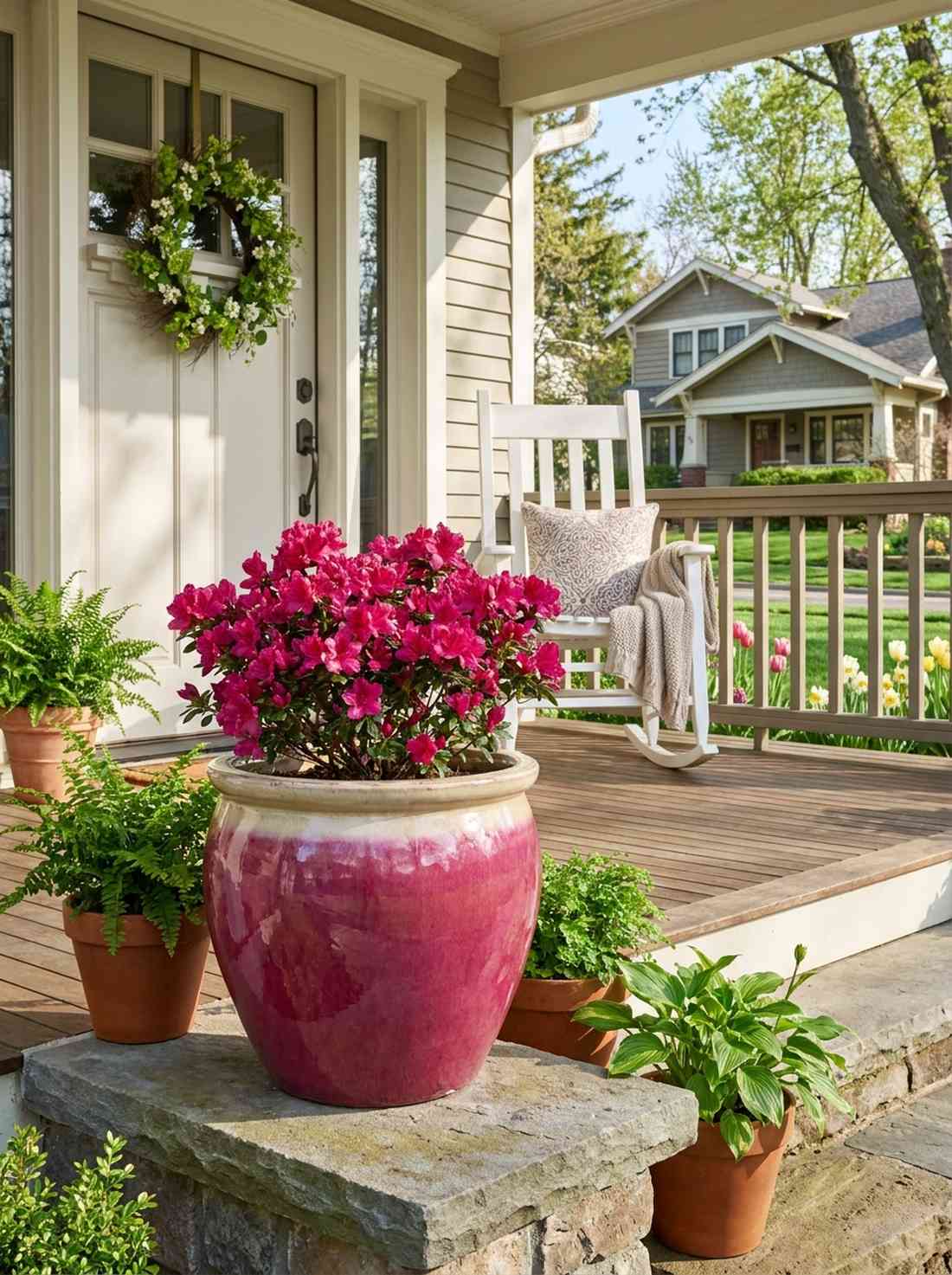 azalea companion planting