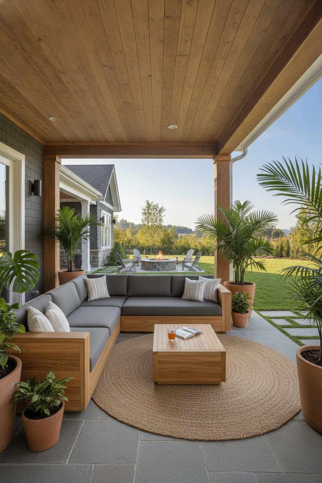 bamboo composite sectional