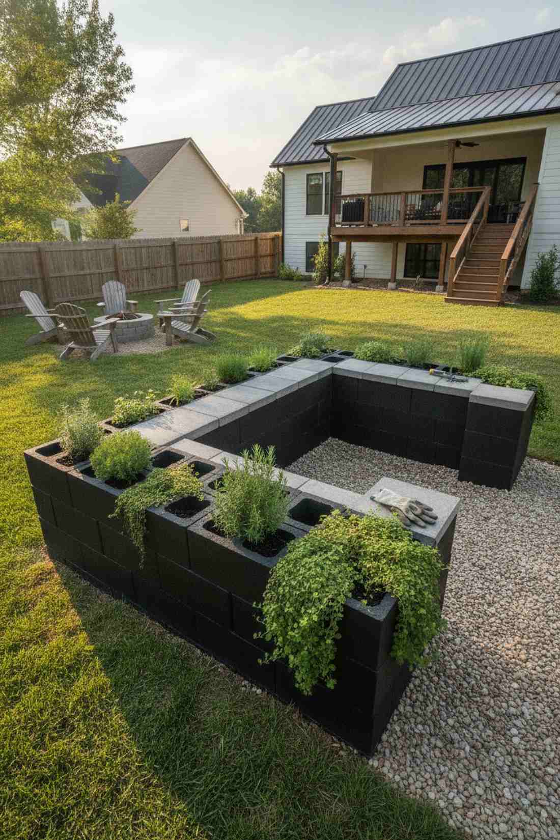 cinder block modular beds