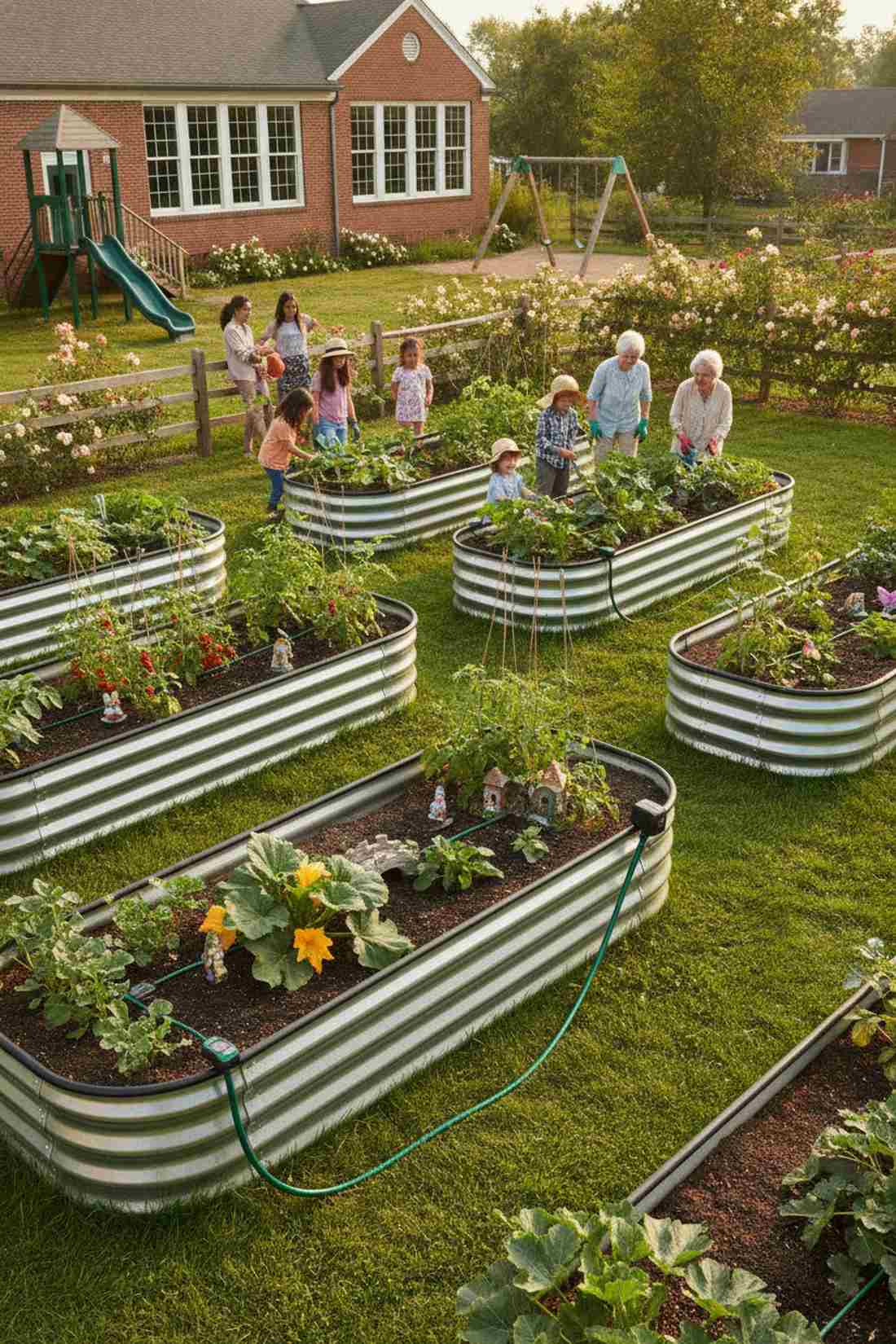 communal harvest gardens