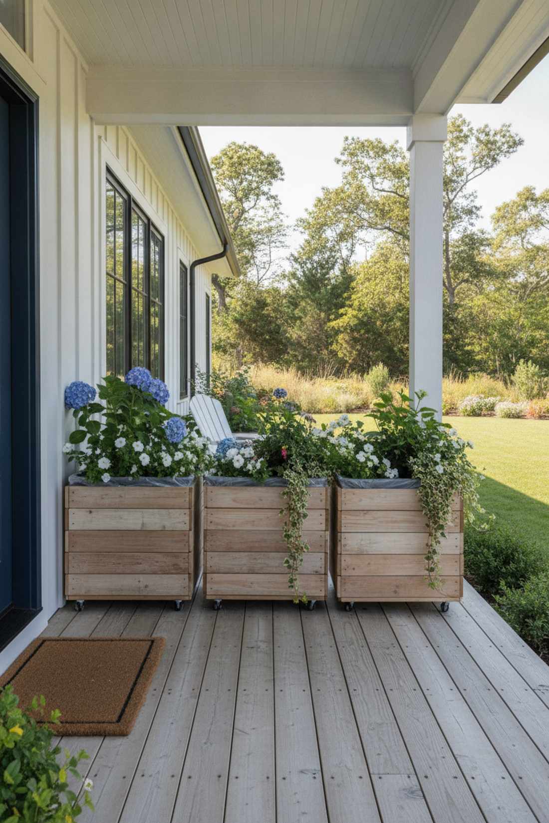 diy wood planter boxes