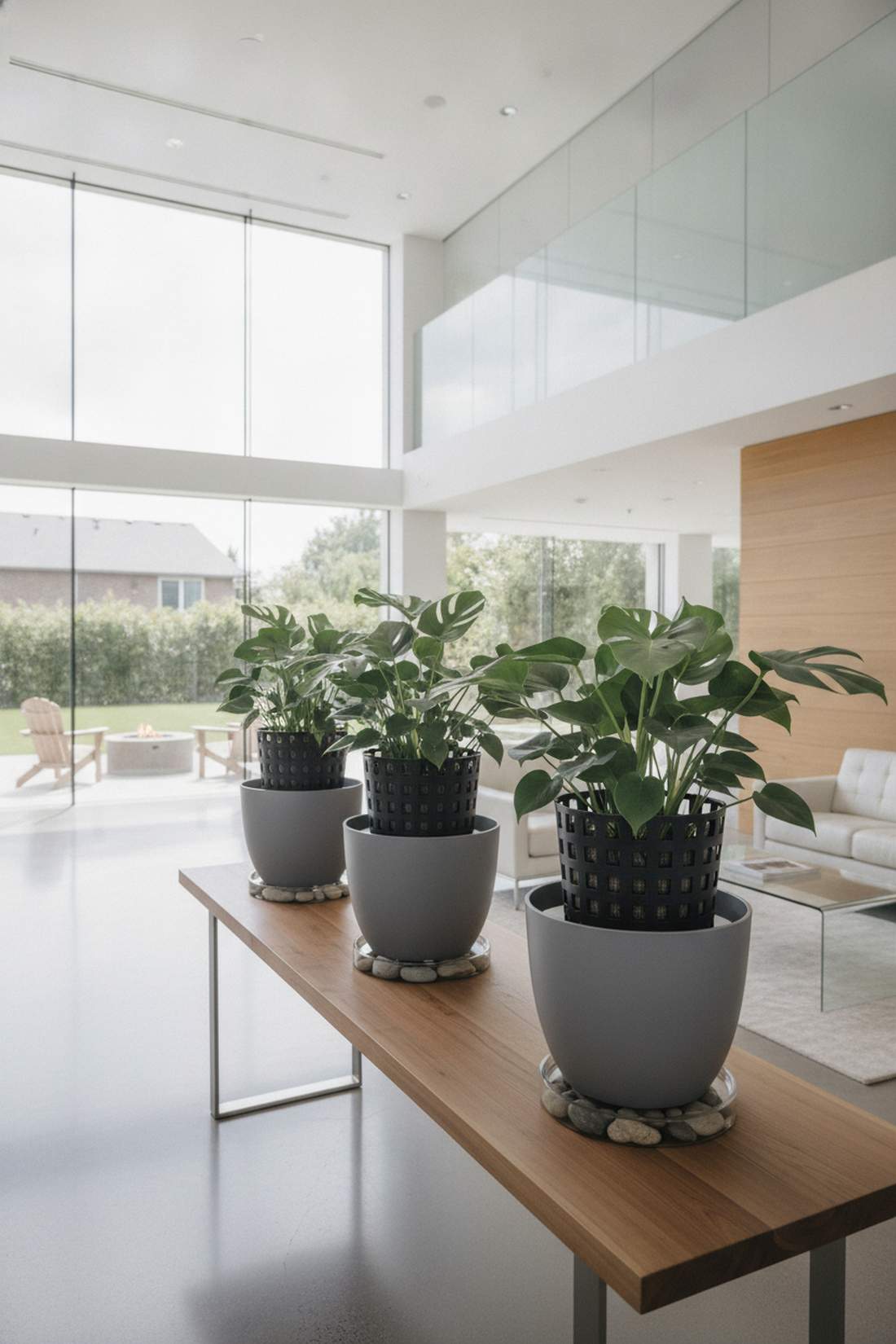 dual pot watering system