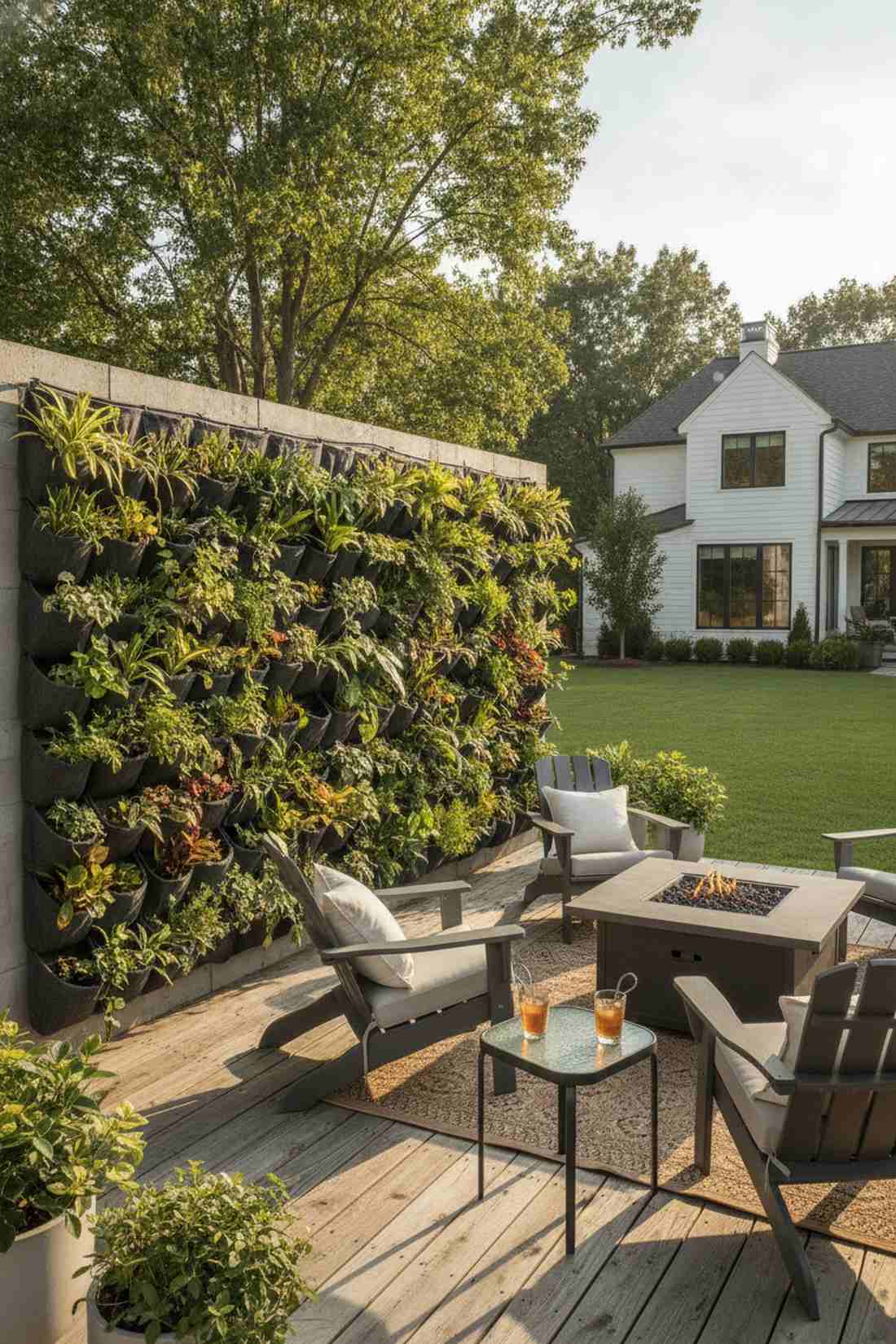 green wall pocket system