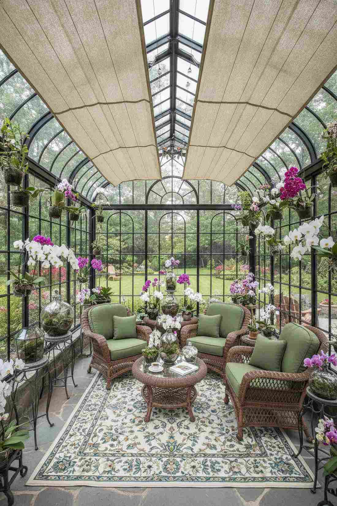 greenhouse lounge space